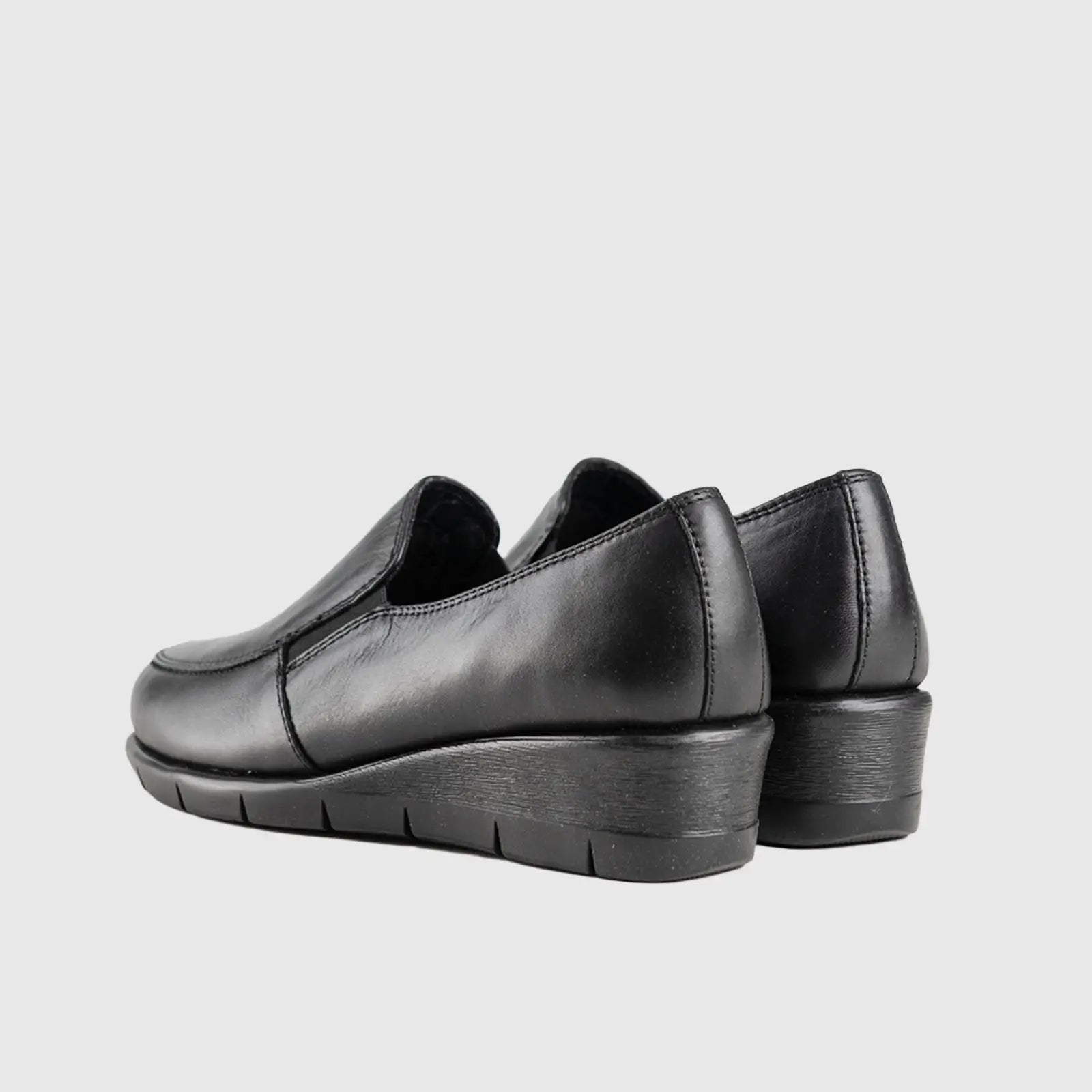 Grecia Comfort Wedge Black 01093
