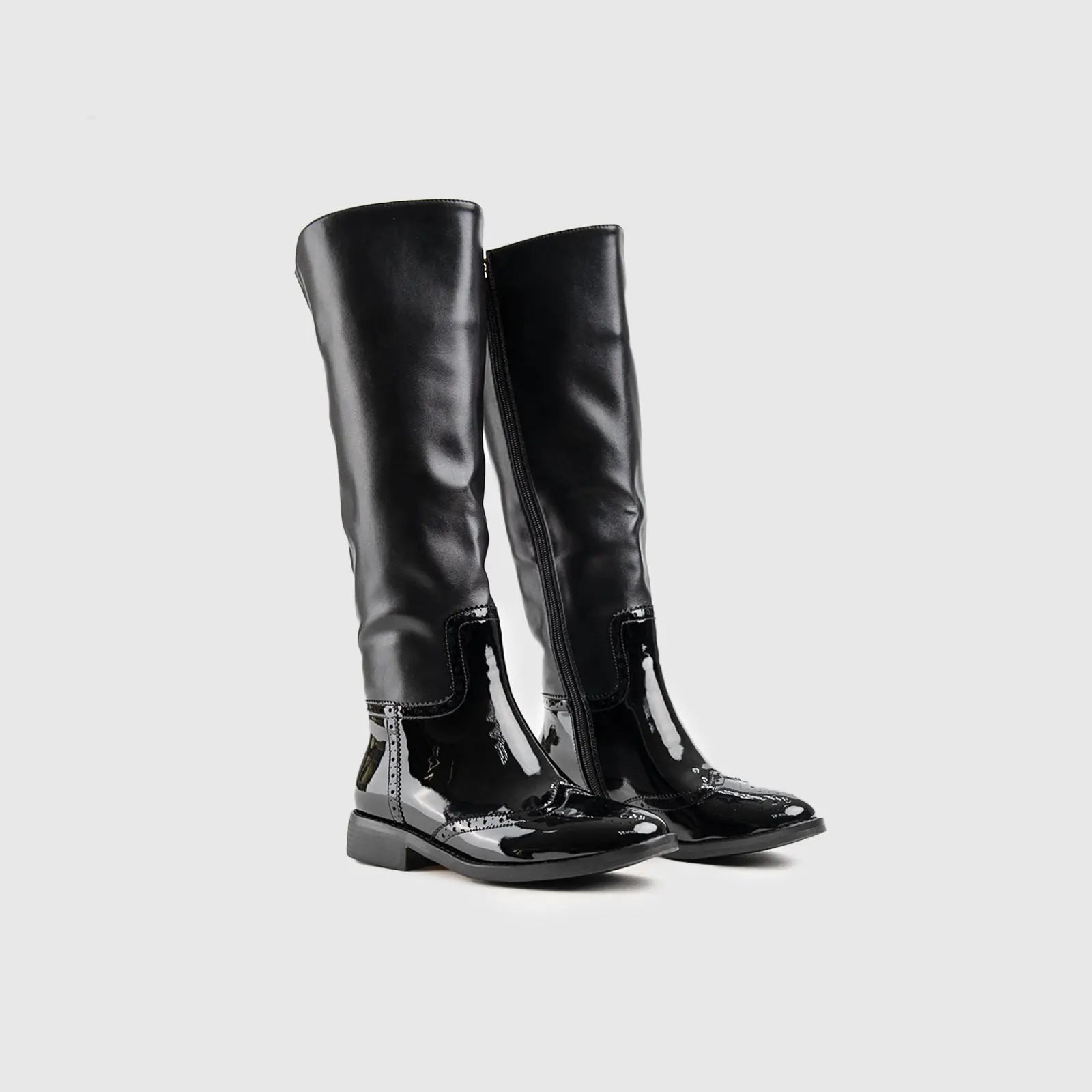 Statement Rider Boot Black Car031