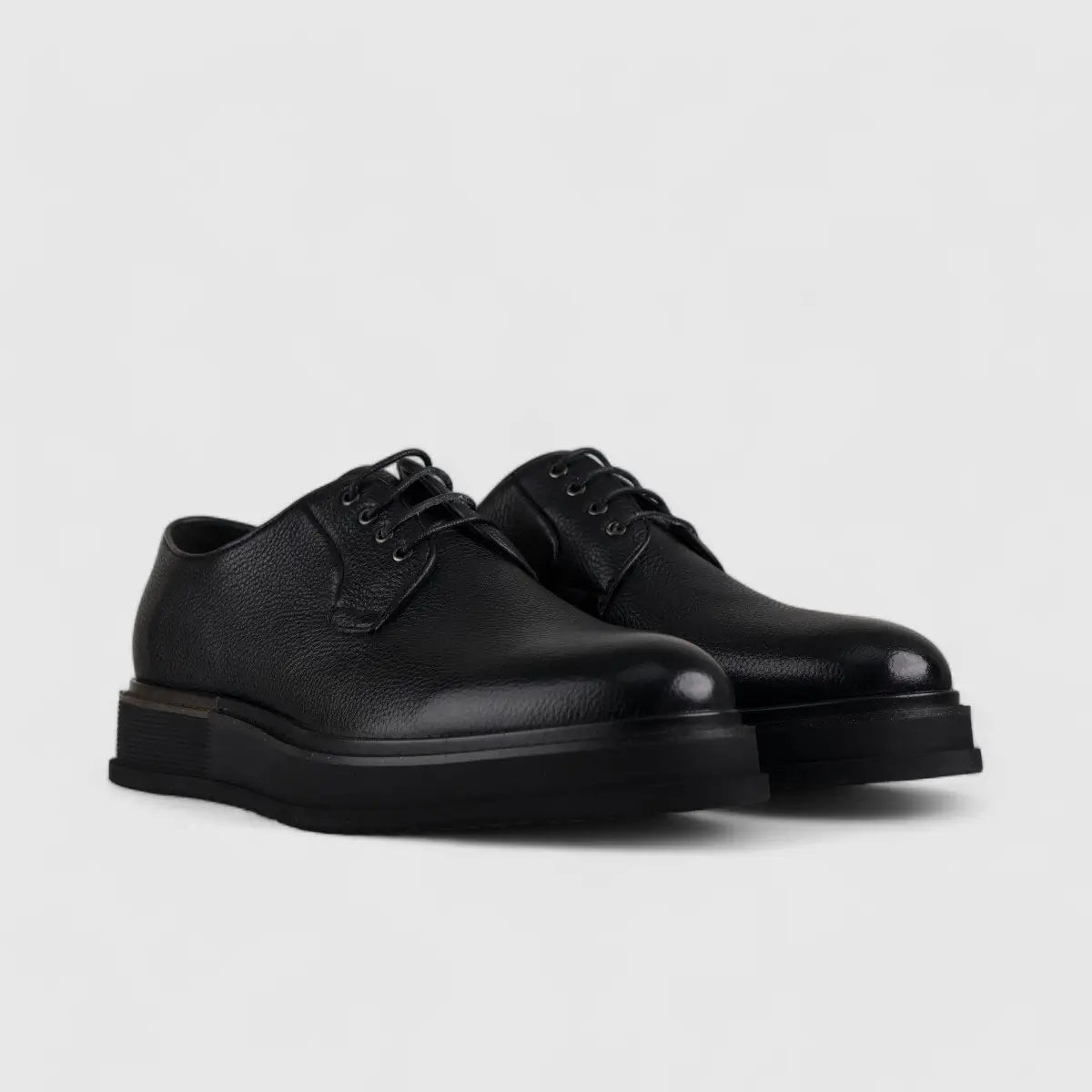 Formales Chunky Sole Oxfords Black 175-A131