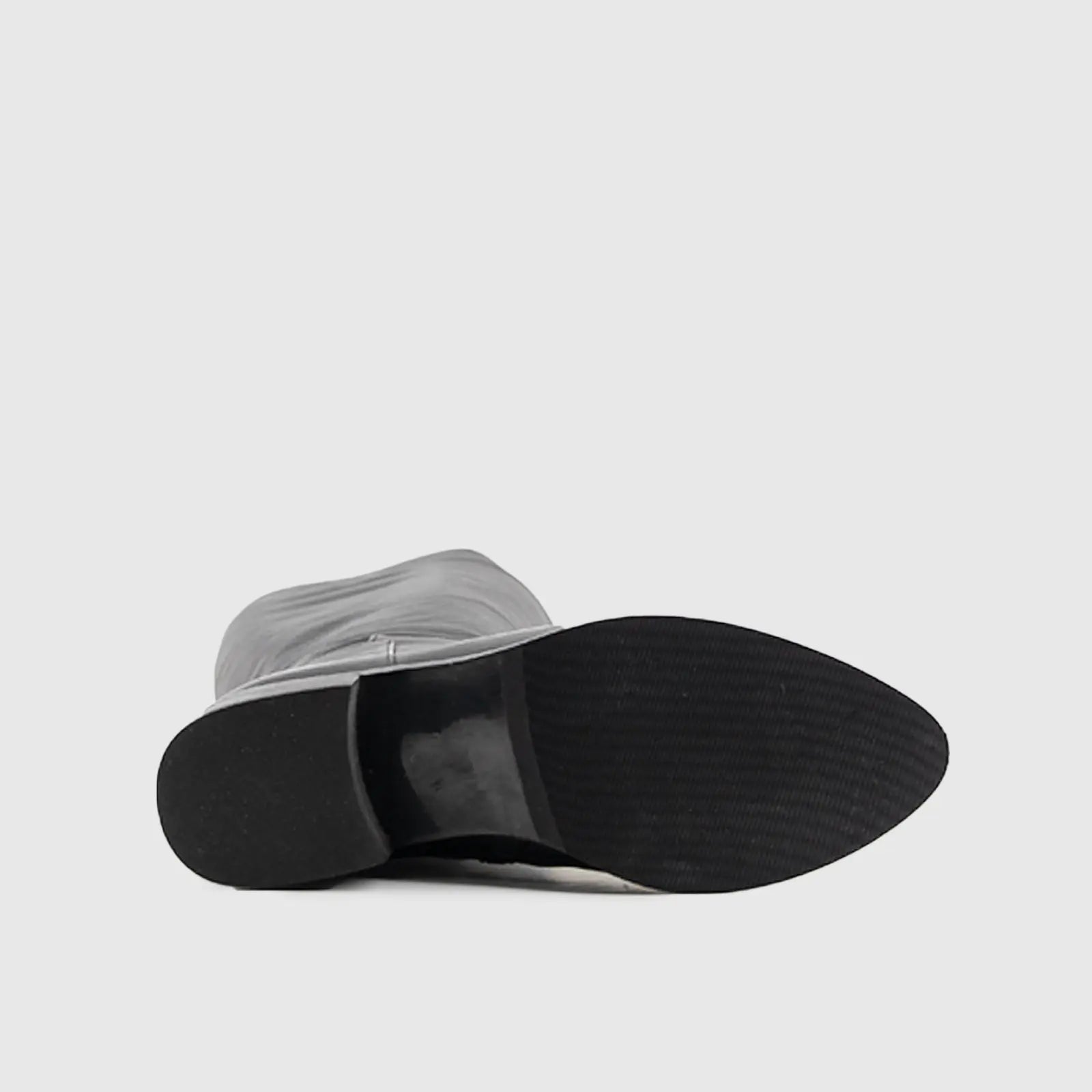Leather Boots Black 9713