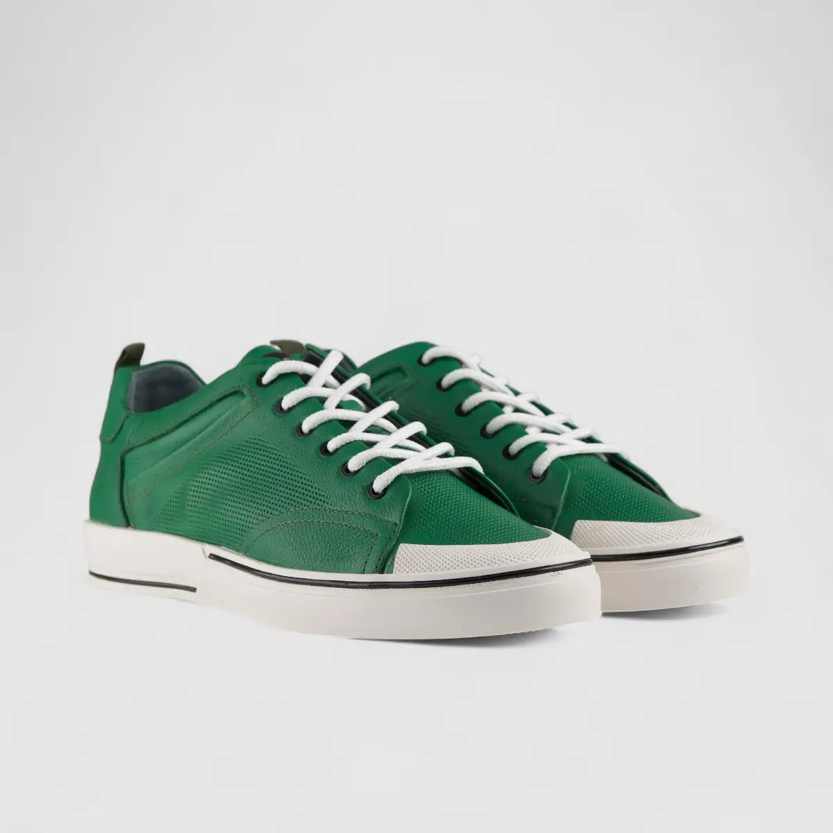 Bulletti Lace Up Sneaker Green 152-17294