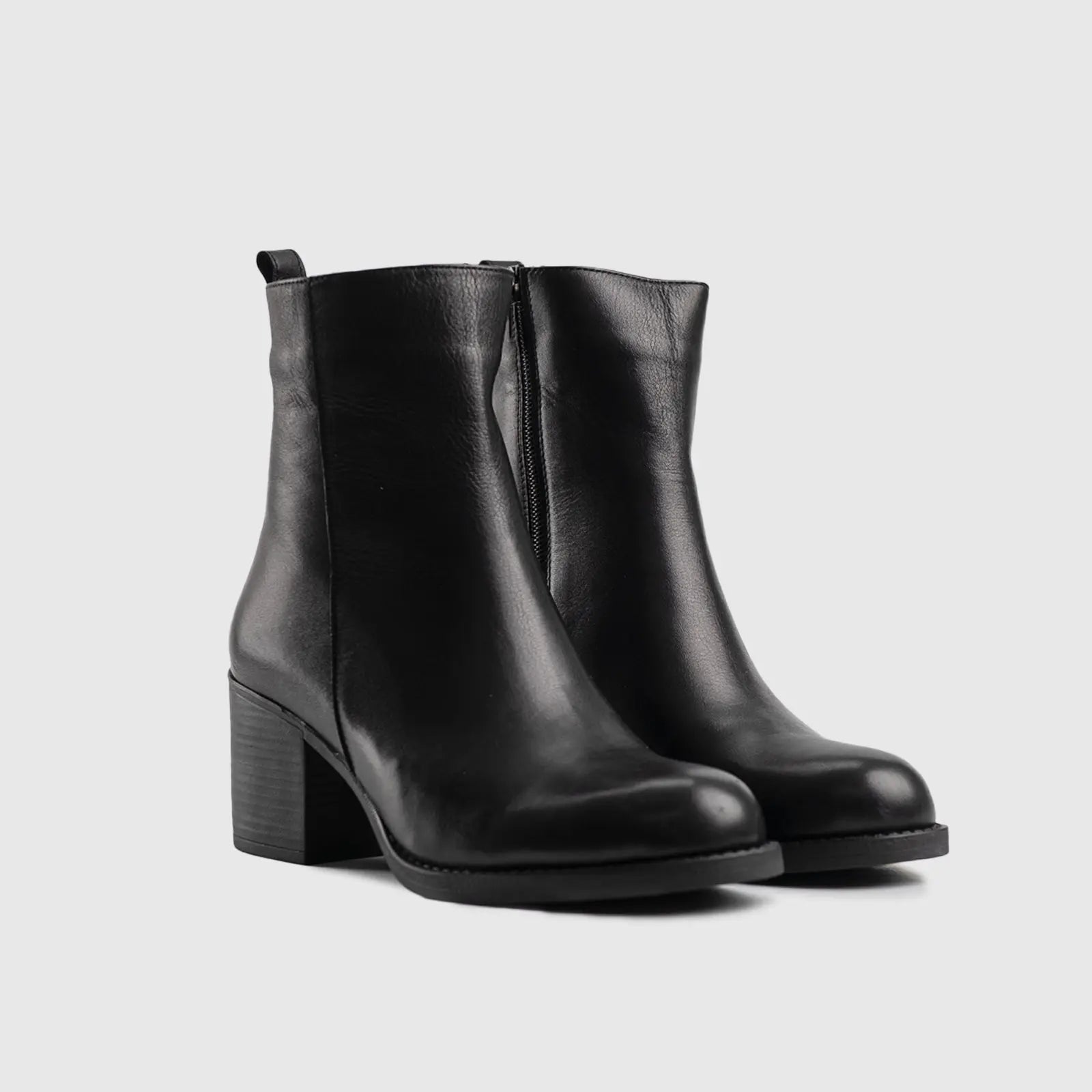 Leather Ankle Boots 11527