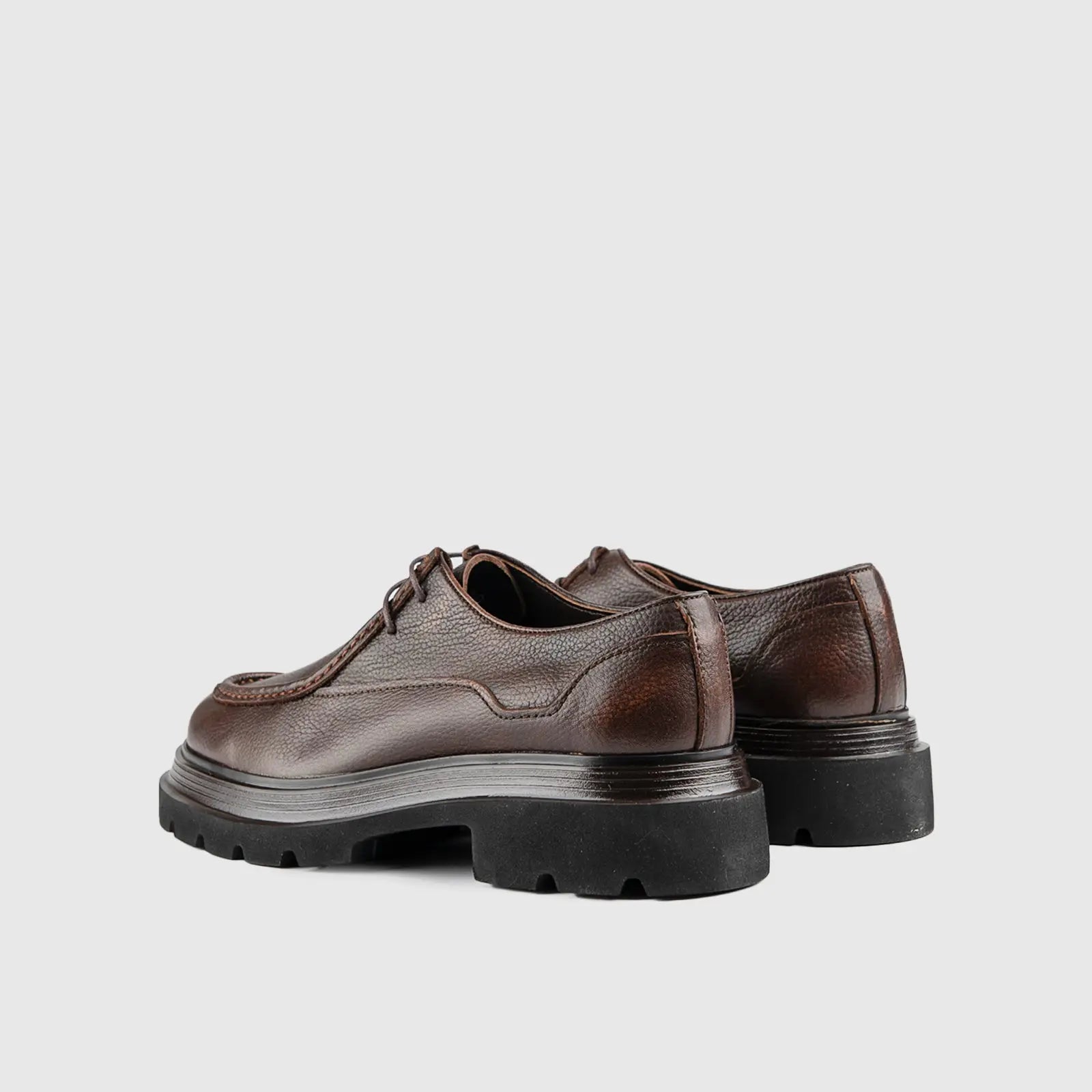 Chunky Sole Oxfords Brown 4809