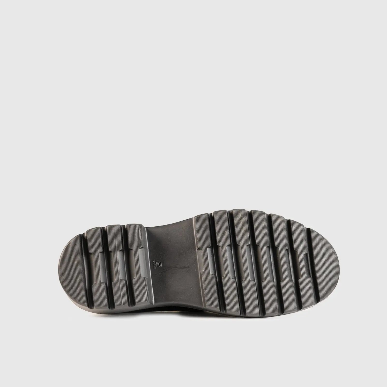 Chunky Sole Dress Loafers Black Pebble 2305