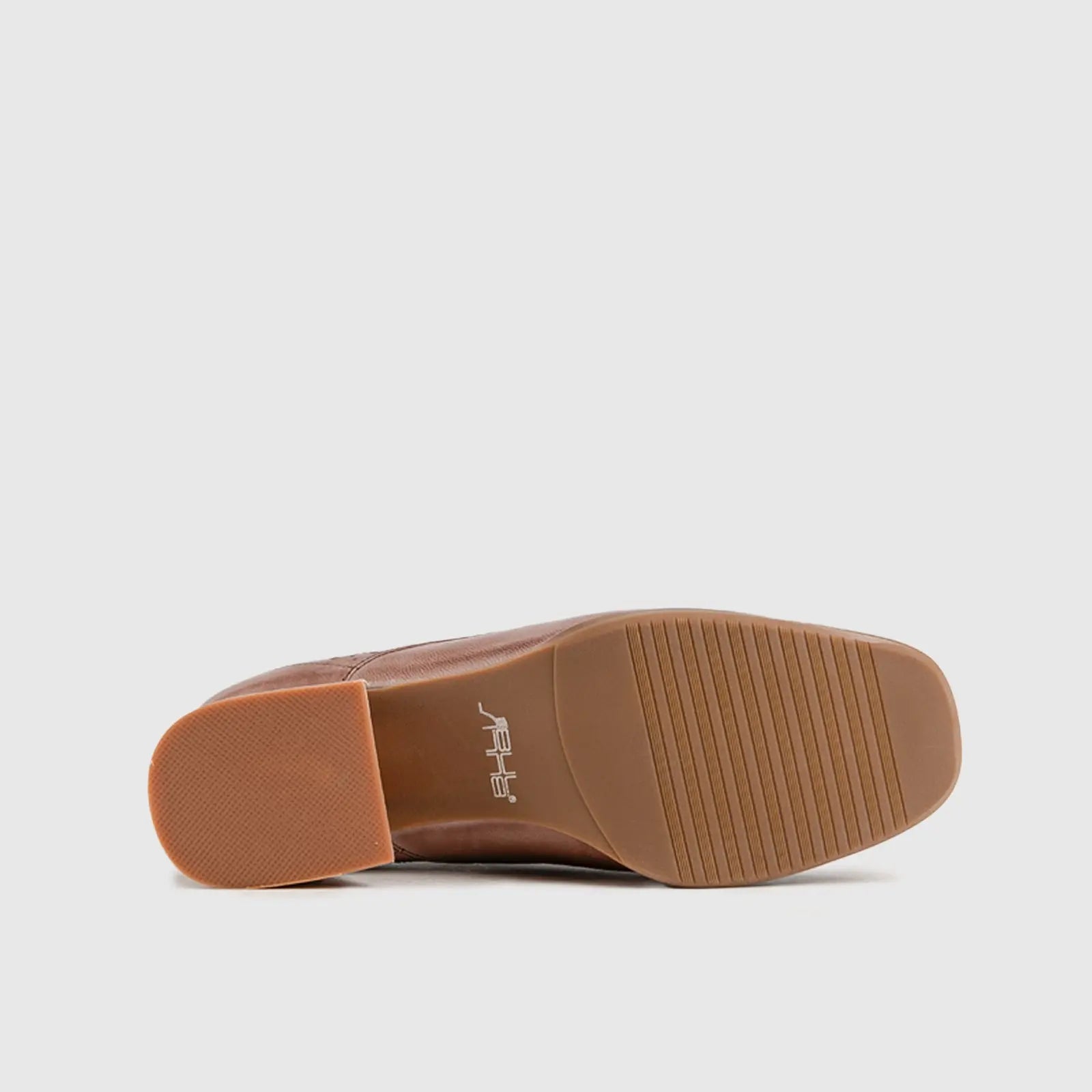 Leather Oxfords Brown HA011