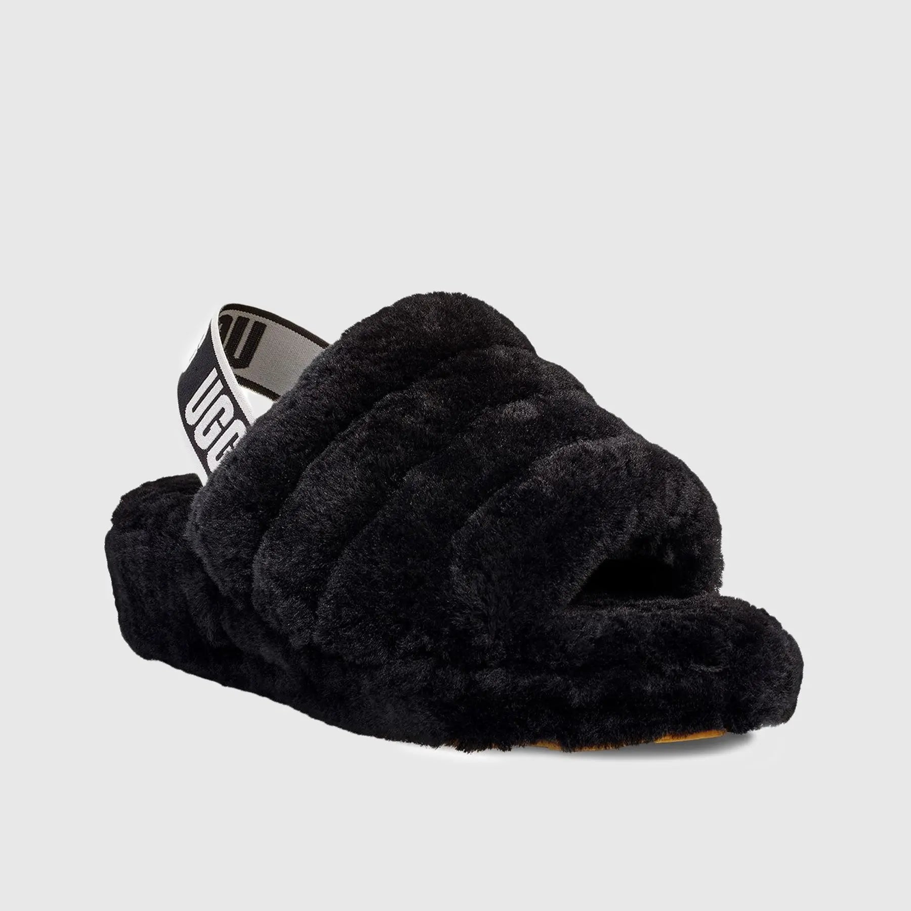 Ugg Fluff Yeah Slide Black 1095119