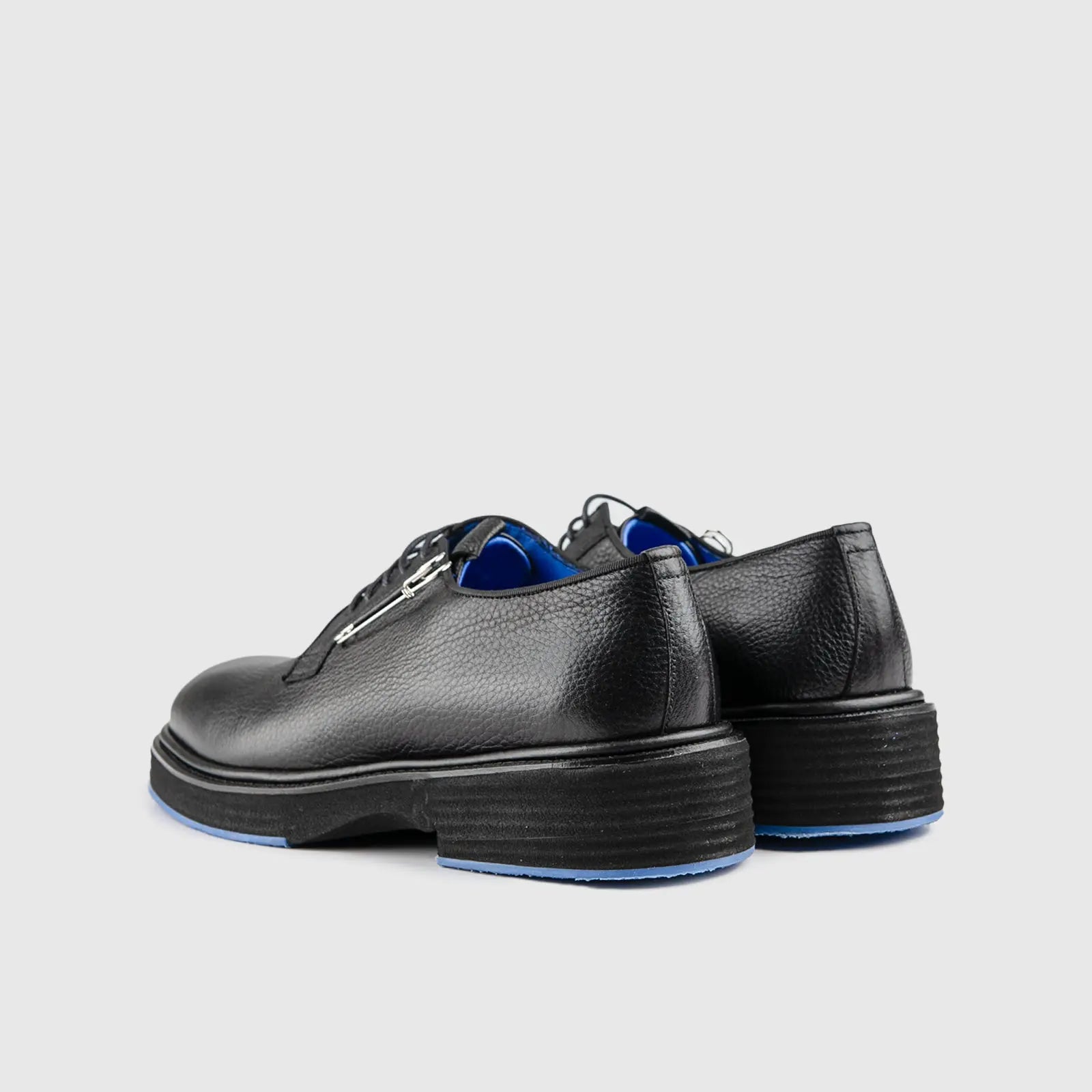 Chunky Sole Dress Oxfords Black Floater 0218/2