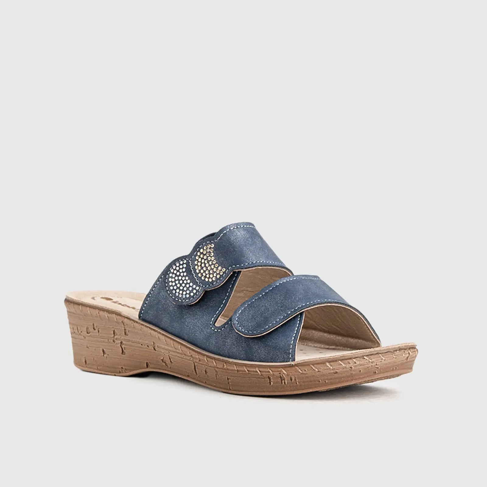Ladies Comfort Sandals 260075 Blue