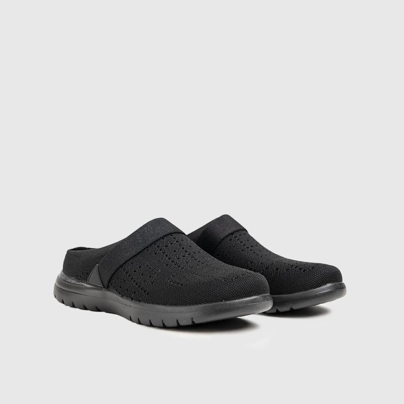 On The Go Flex  Open Back Slip Ons Black 136503