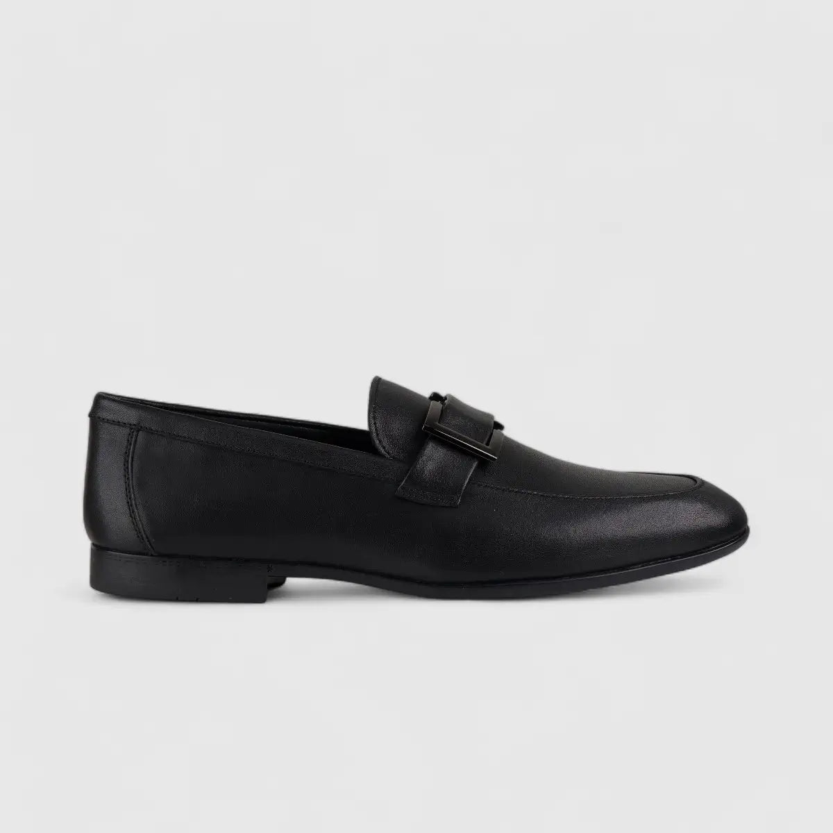 Formales Leather Loafers Black 678A-13-A16