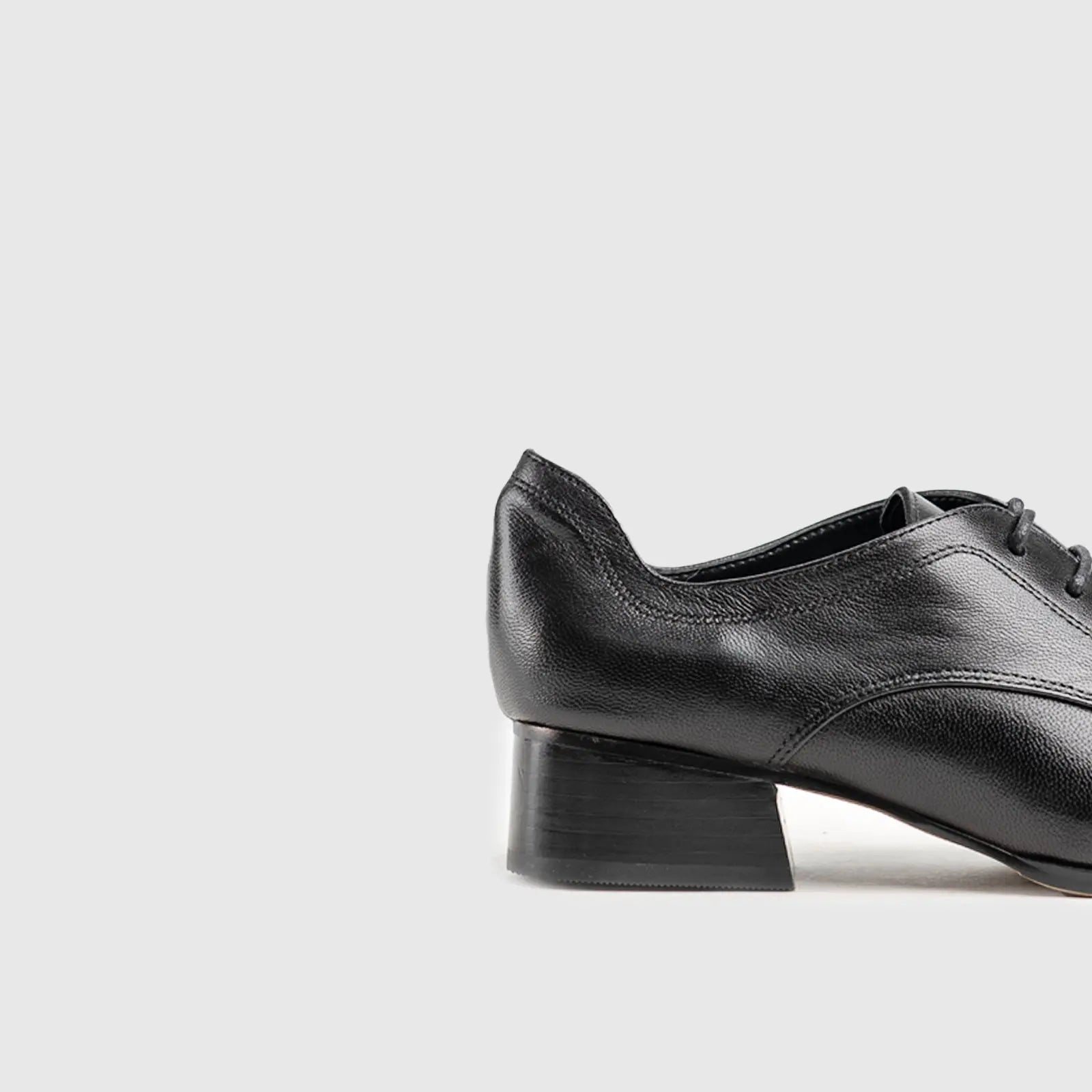Leather Oxfords Black HA010