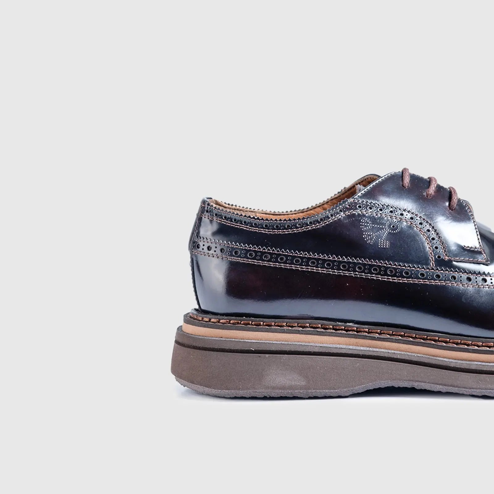 Statement Chunky Sole Oxfords 124-30 Brown