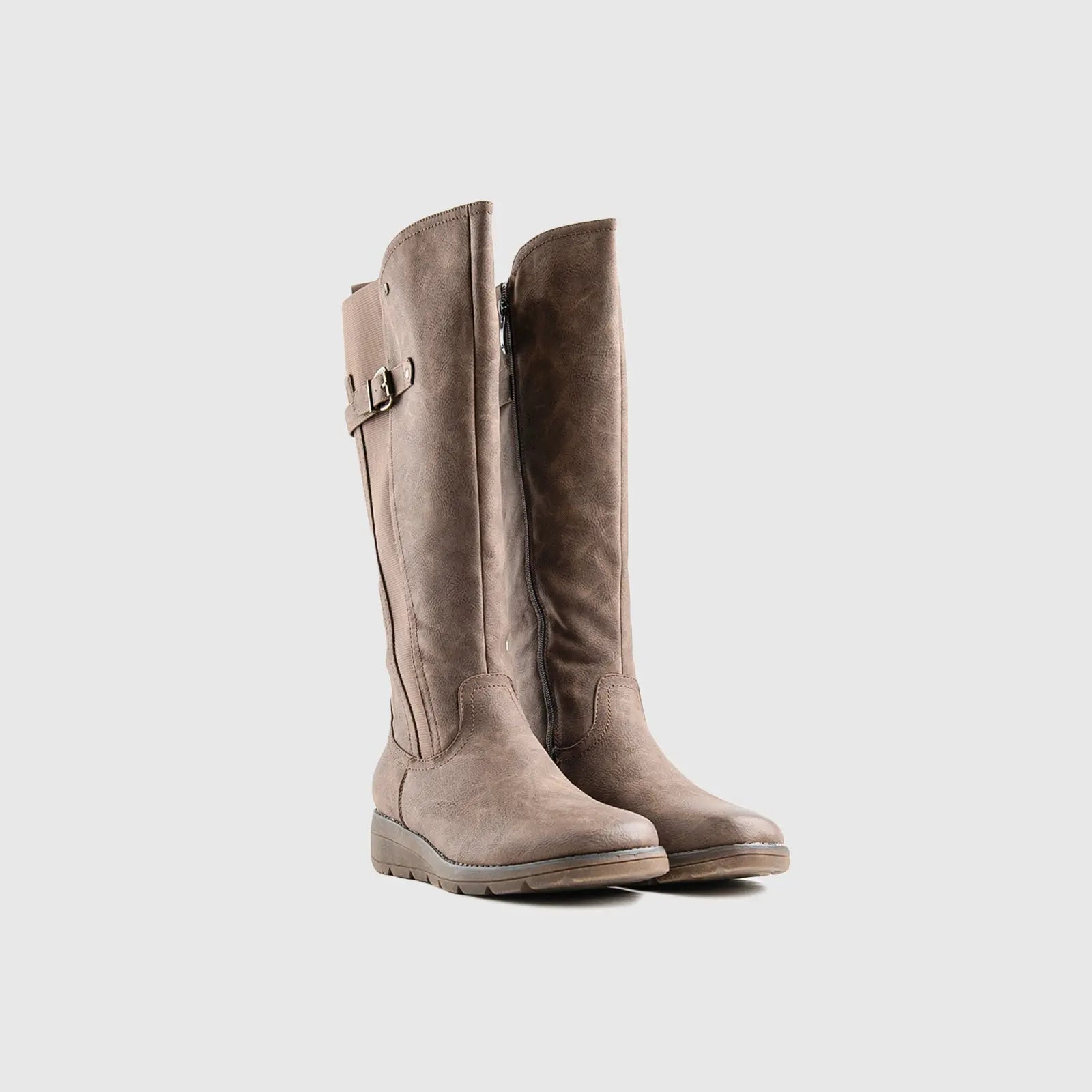 Soft Style Osvalda Long Boot Dark Taupe 01255