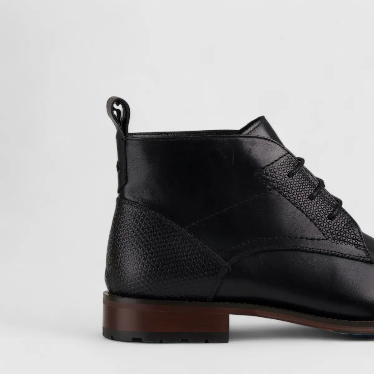 Formales Chukka Boot Black 938-1