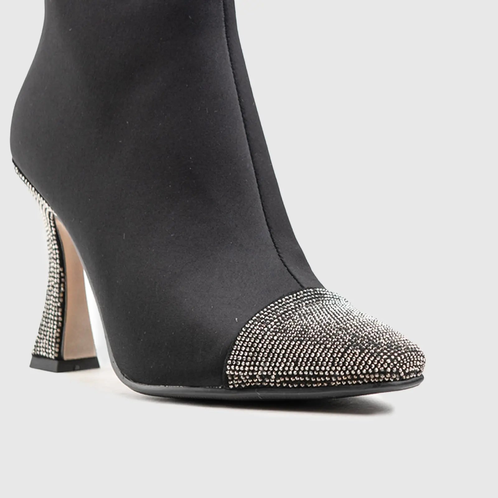 Statement High Heel Long Boot Black Car_038
