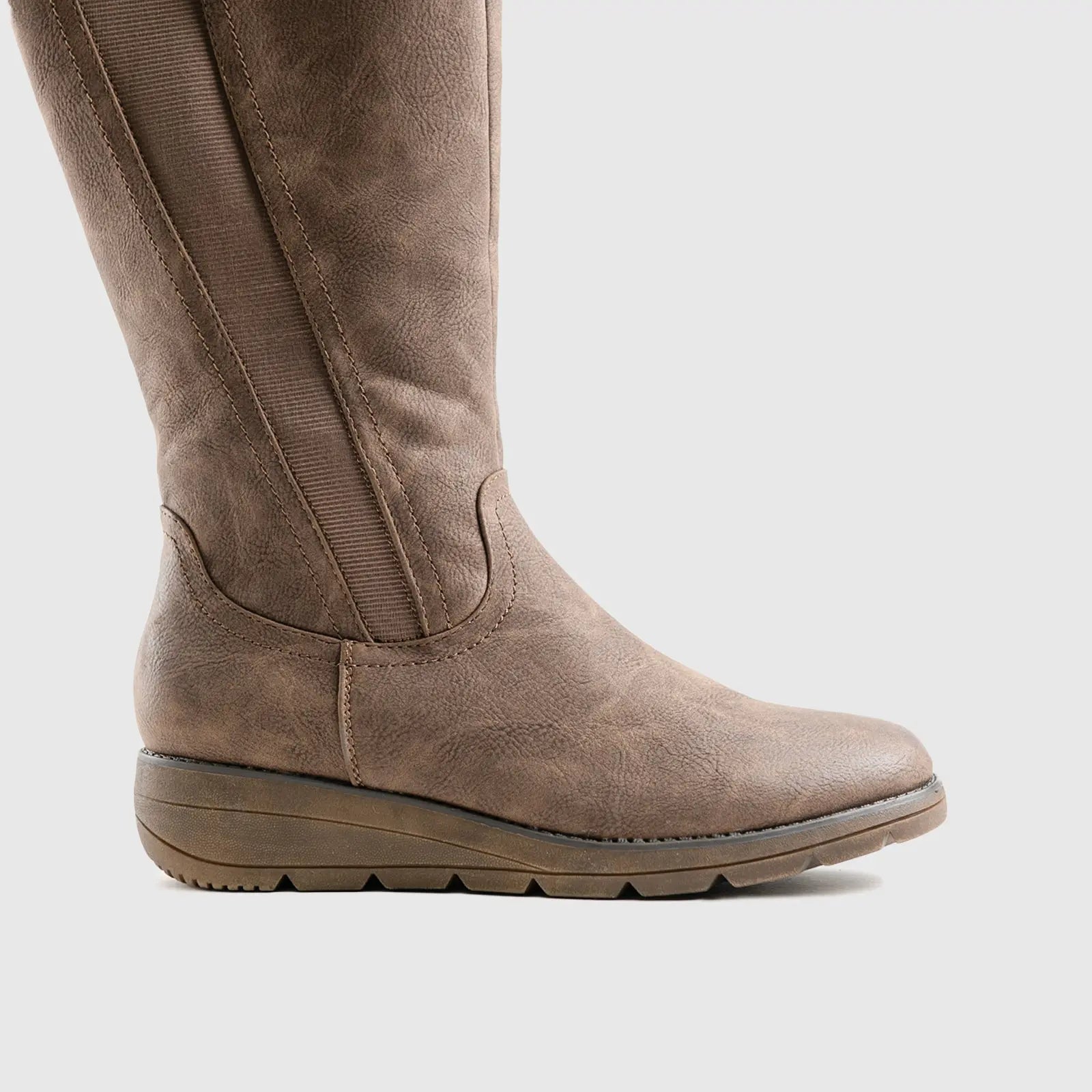 Soft Style Osvalda Long Boot Dark Taupe 01255