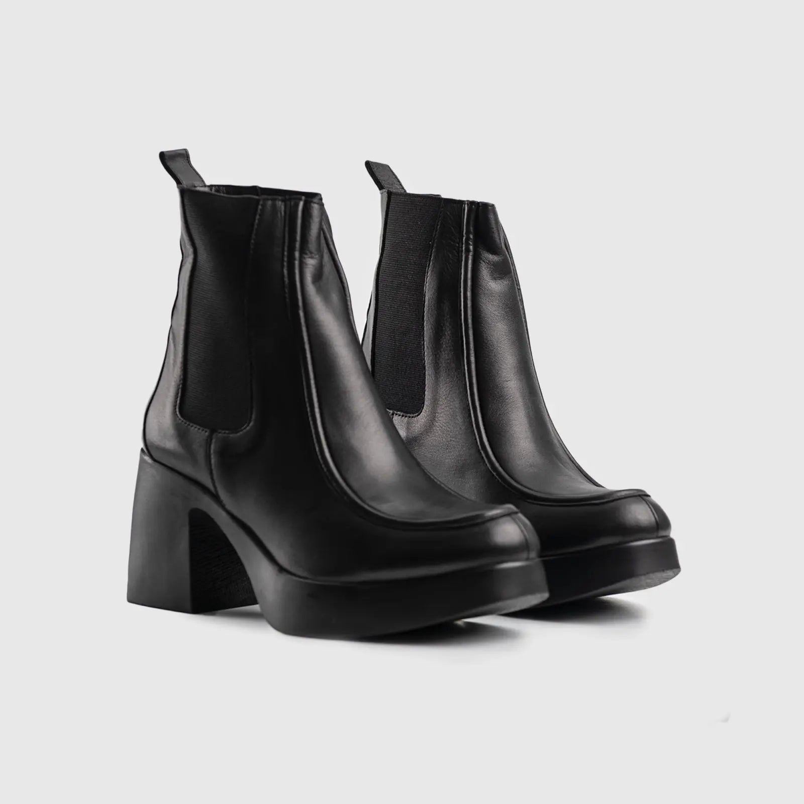 Leather Ankle Boots 11509