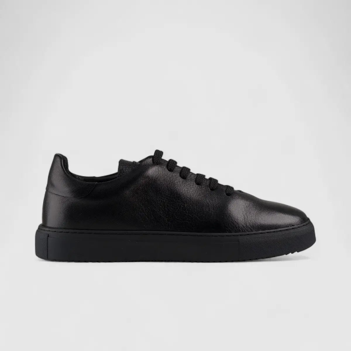 Formales Lace Up Leather Sneaker Black Tokyo 4289