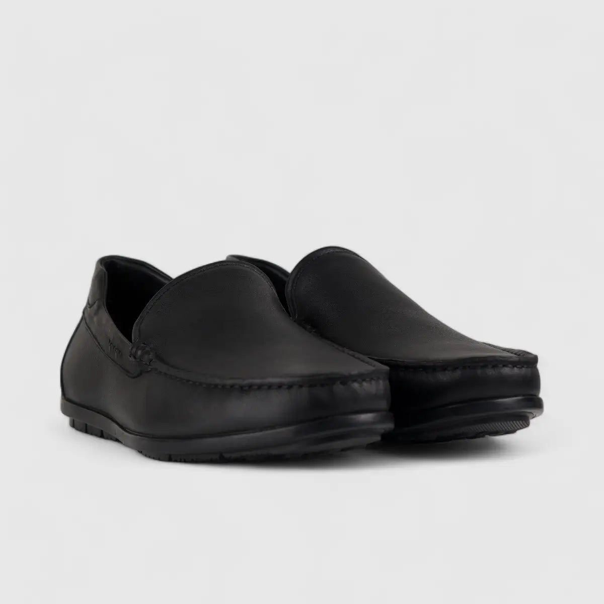 Formales Leather Loafers Black 2137A-6