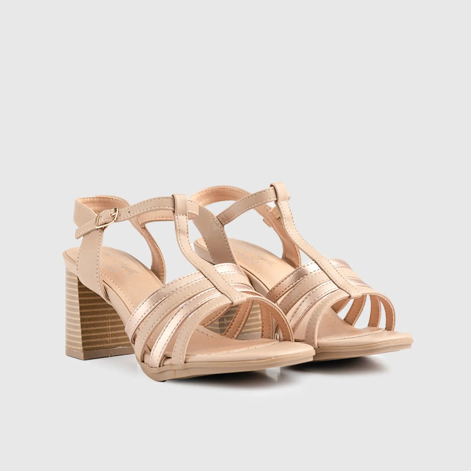 Soft Style Quincy Sandal Ivory Gold 01494