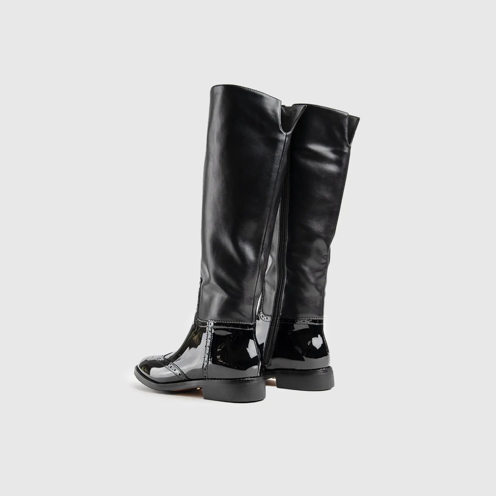 Statement Rider Boot Black Car031