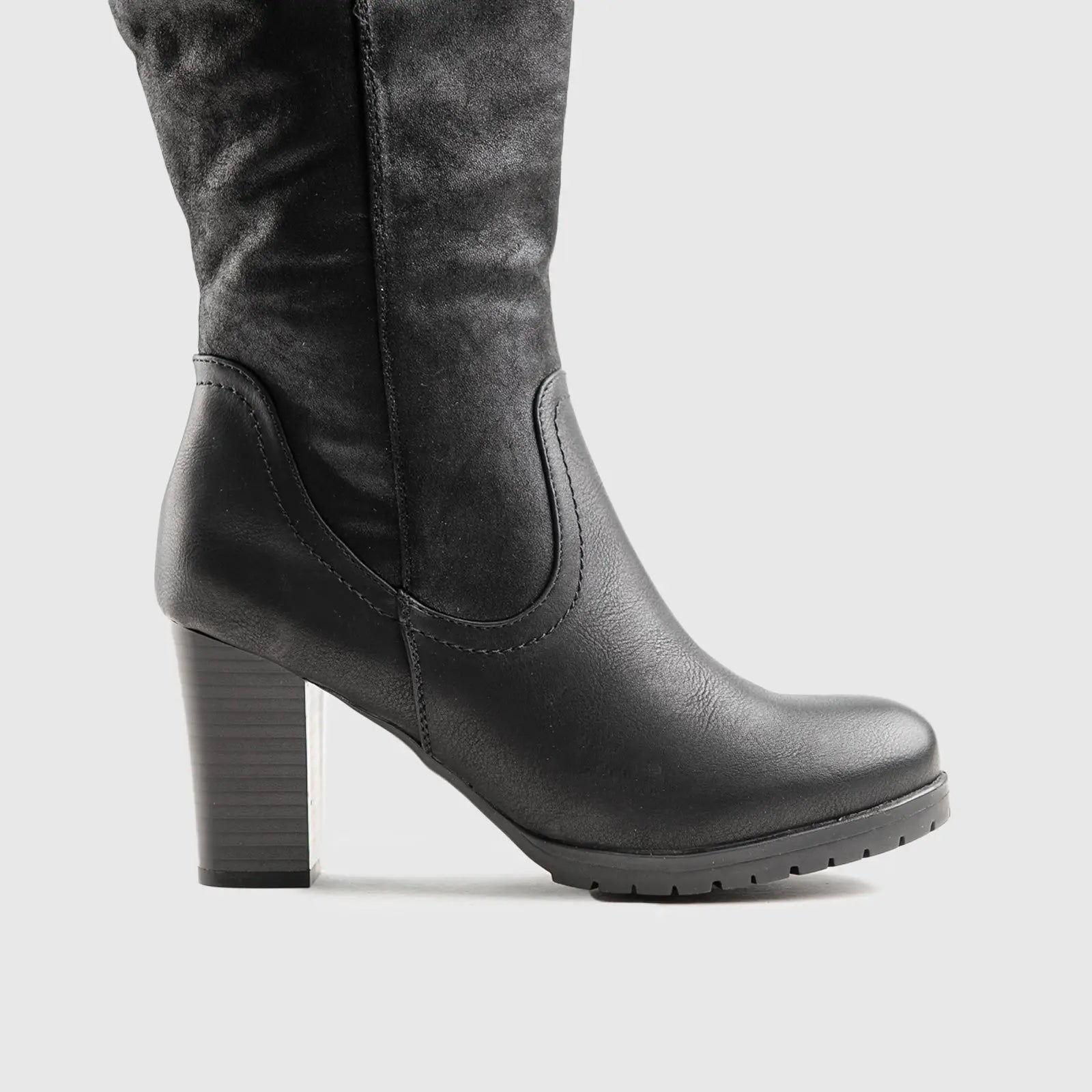 Soft Style Gusty Long Boot Black 01376
