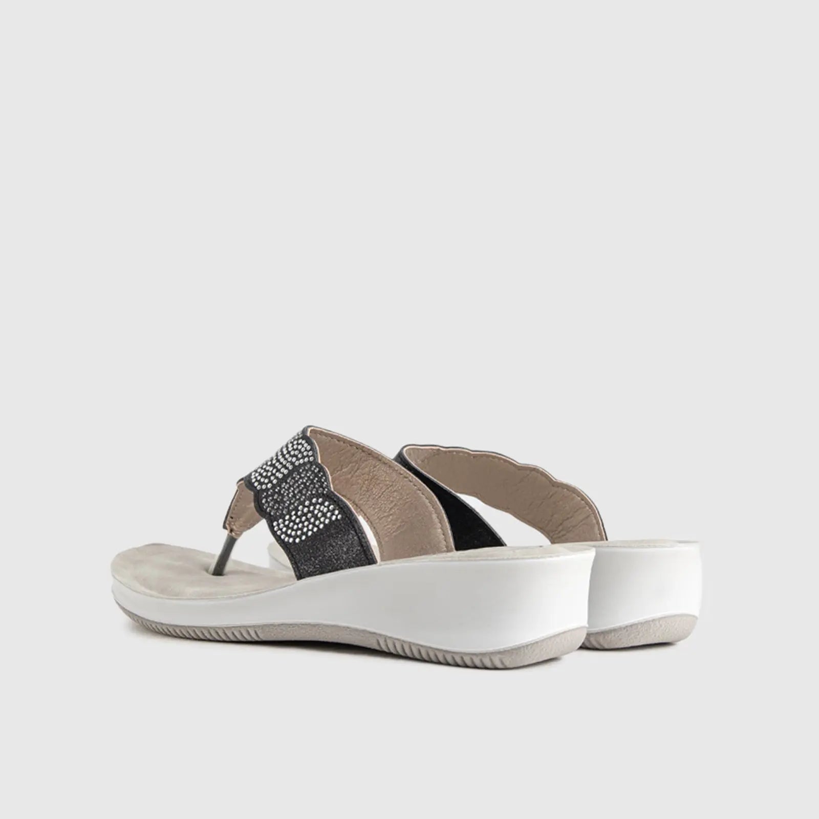 Ladies Comfort Sandals SE001 Black