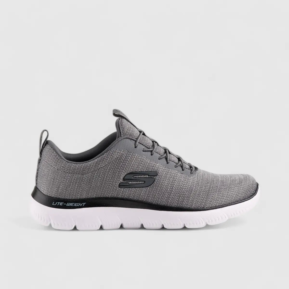 Skechers Comfort Slip Ons Grey 232697