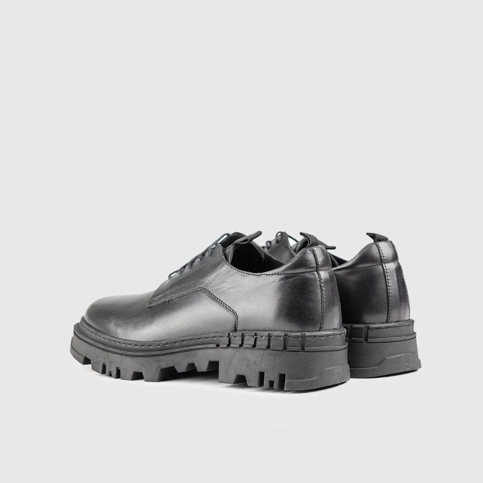 Chunky Sole Oxfords Black 4807