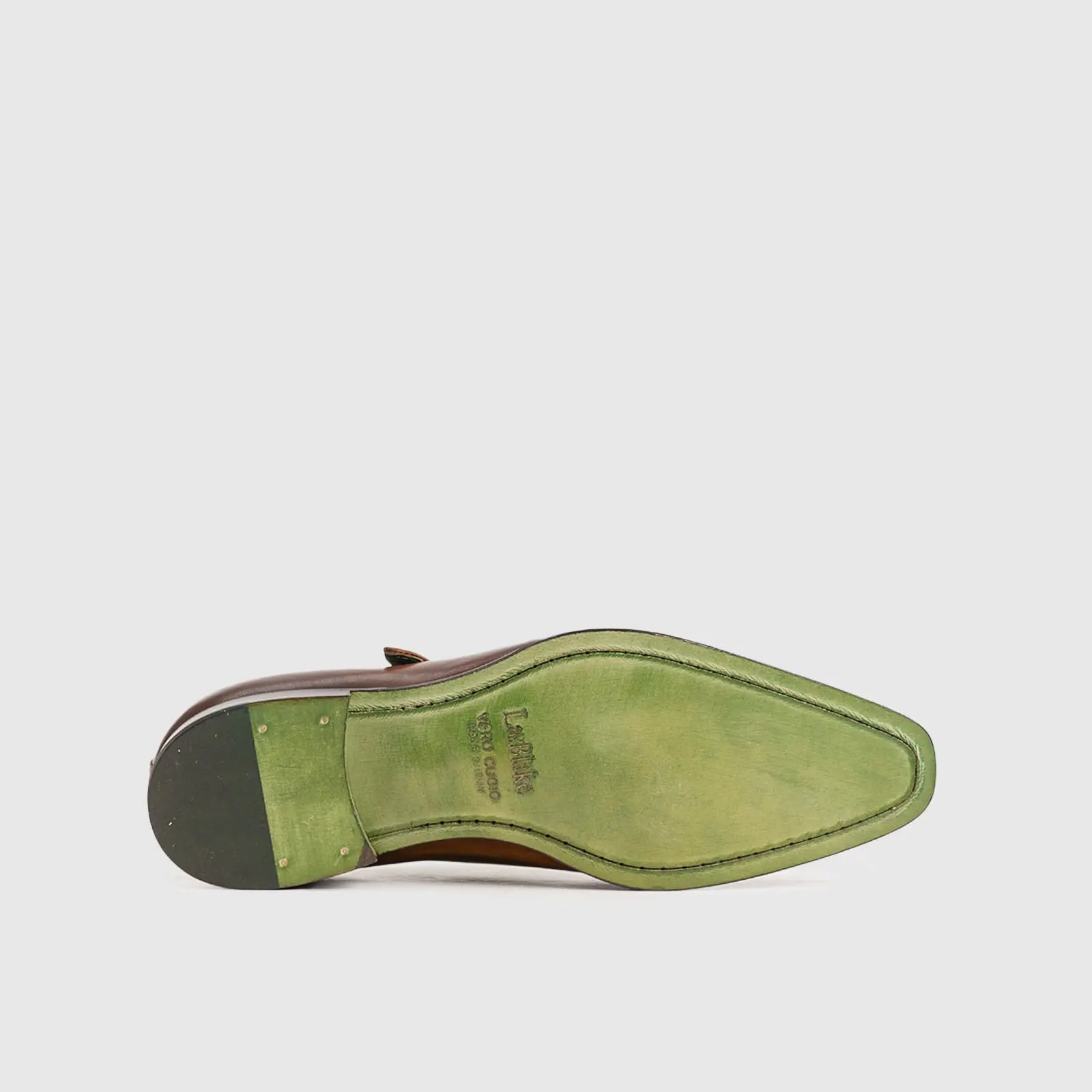 Single Monk Dress Shoe Brown/Tan 18286