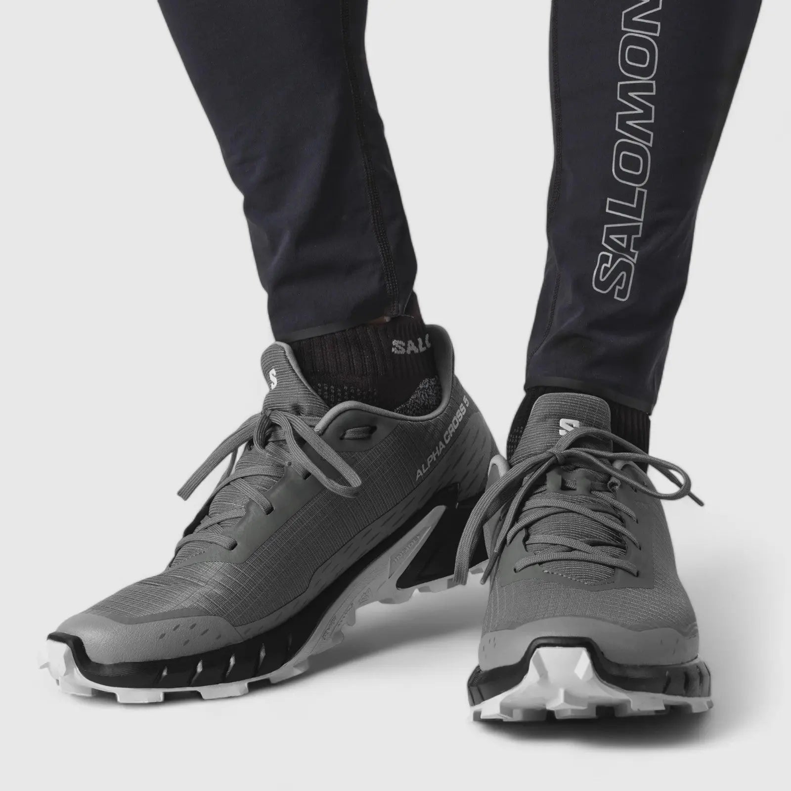 Alphacross 5 Mens Pewter Black Ghost Grey 473133