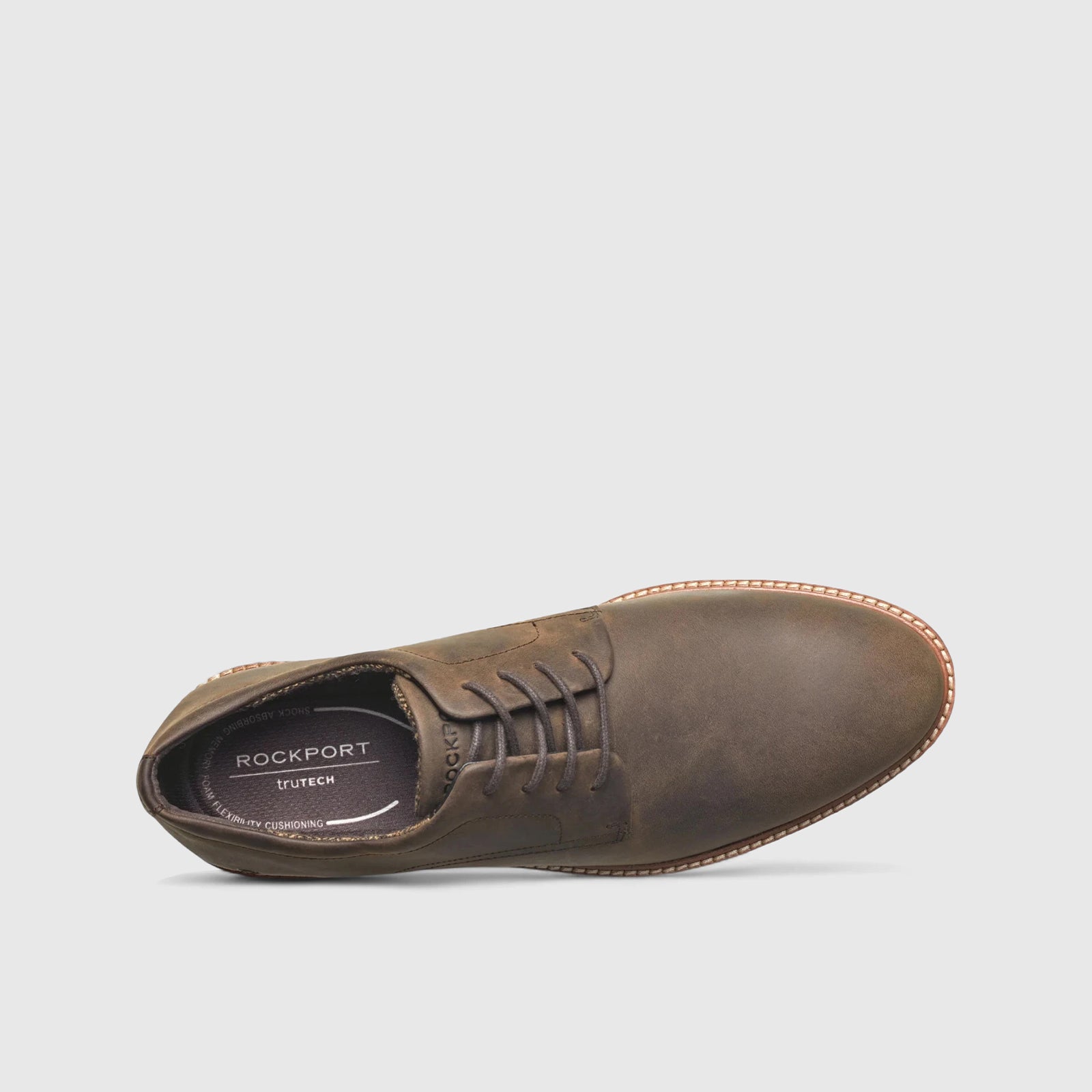 Rockport Cedric Lace Up Comfort Shoe Brown