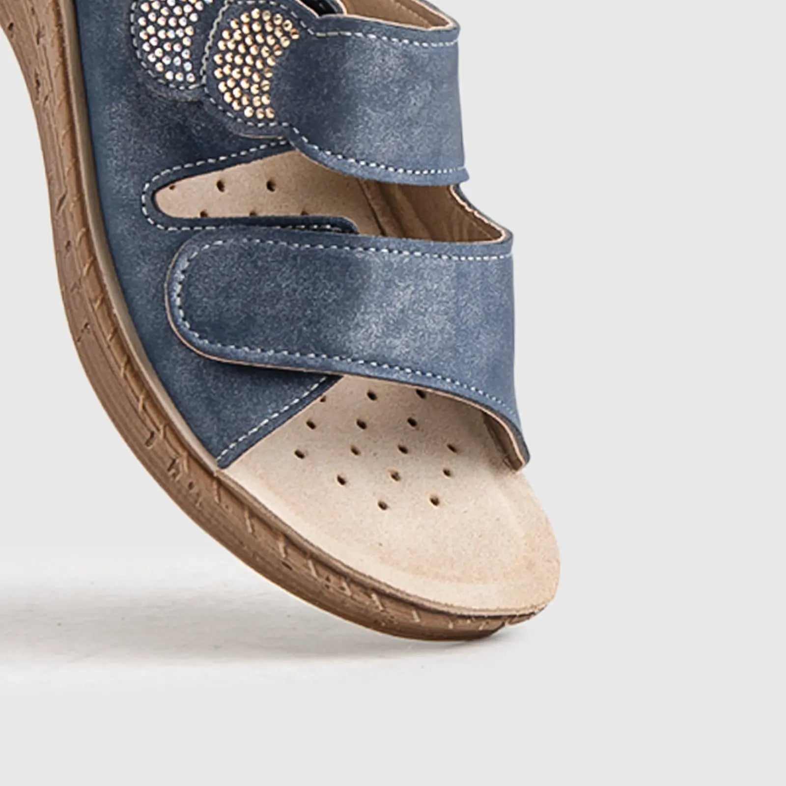 Ladies Comfort Sandals 260075 Blue