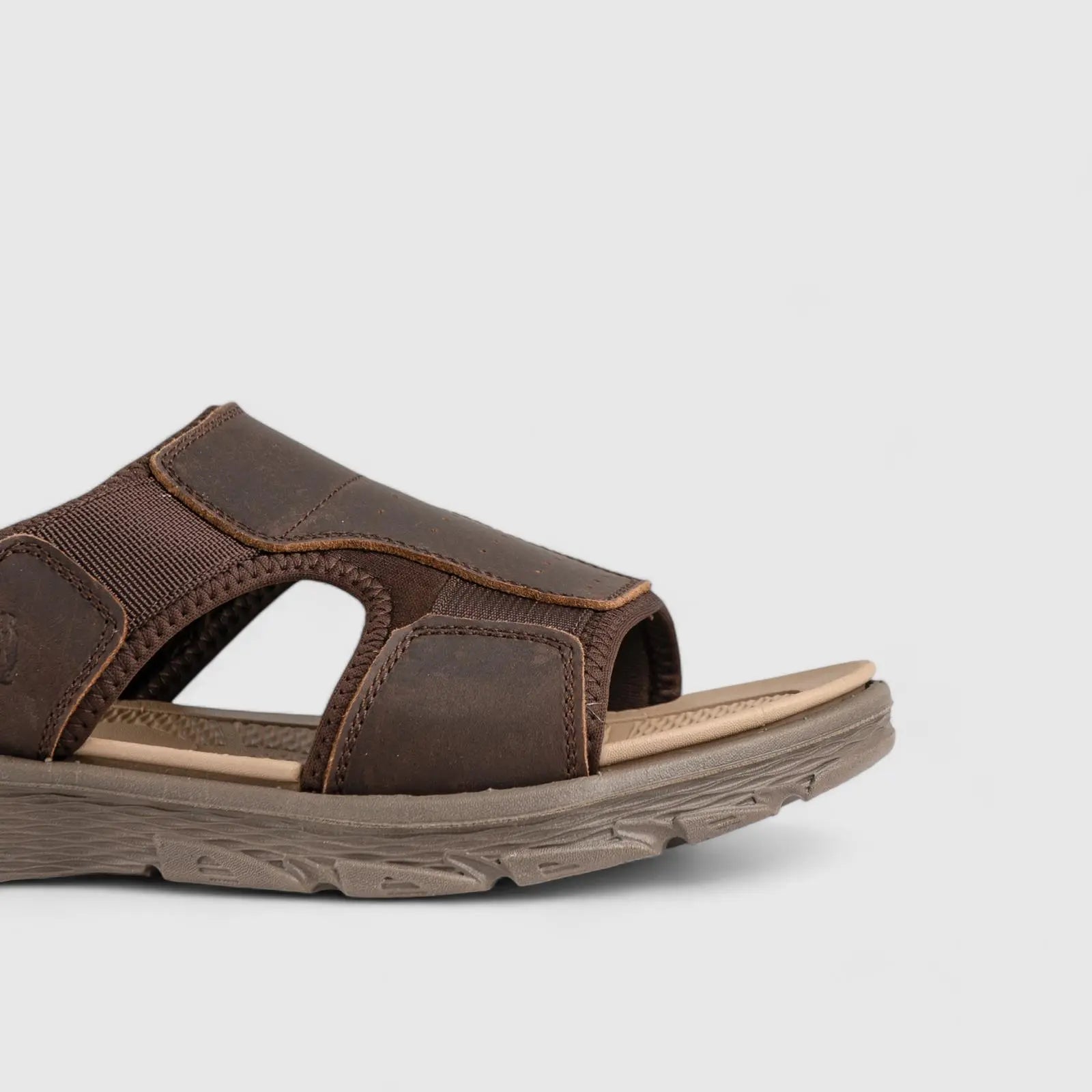 Charlie Comfort Slide Sandal Brown 00878