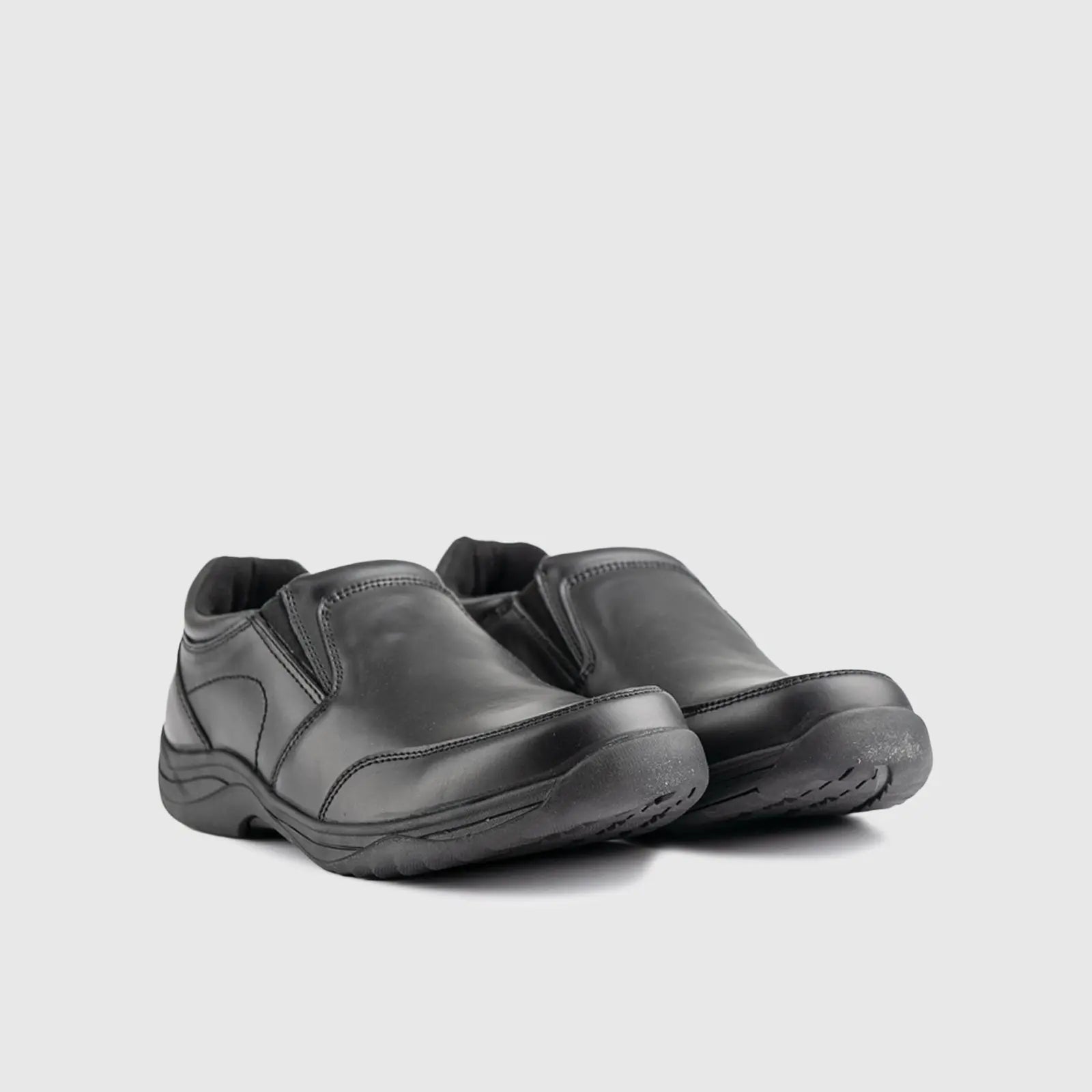 Logan Comfort Slip Ons Black 00863