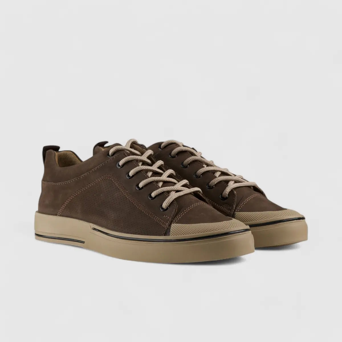 Bulletti Lace Up Sneaker Brown 152-17134