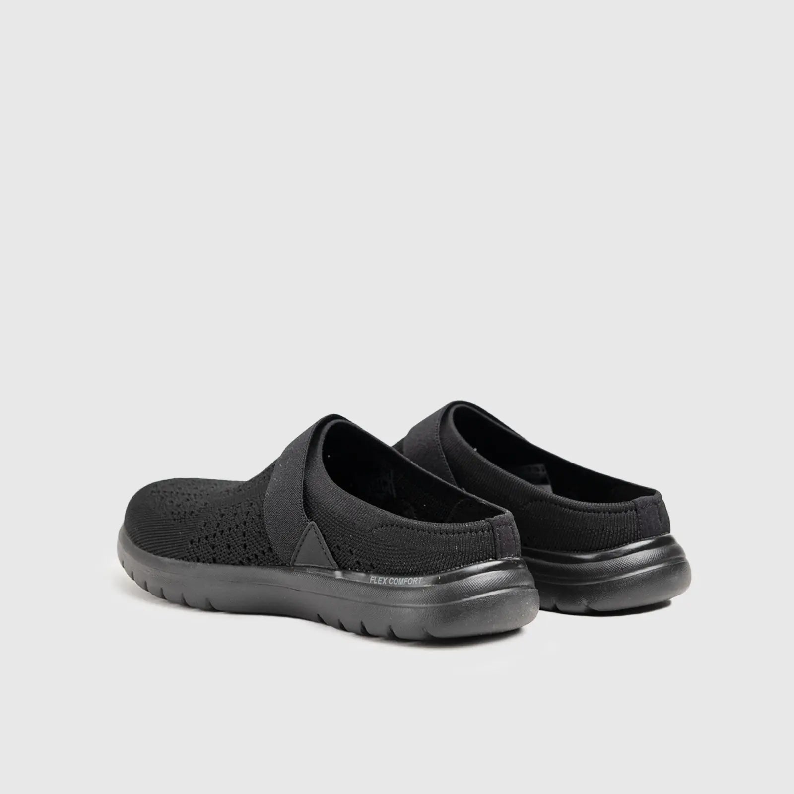 On The Go Flex  Open Back Slip Ons Black 136503