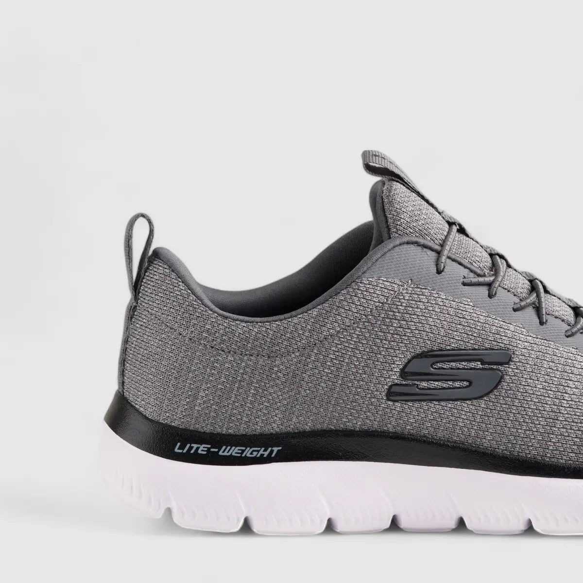 Skechers Comfort Slip Ons Grey 232697