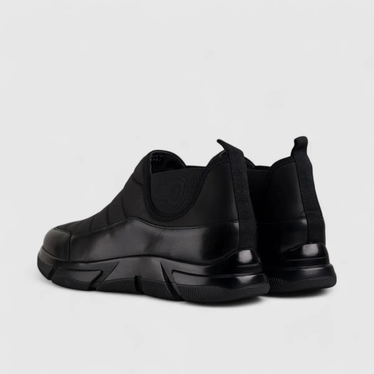 Formales Casual Sneaker Boot Black  175-C27