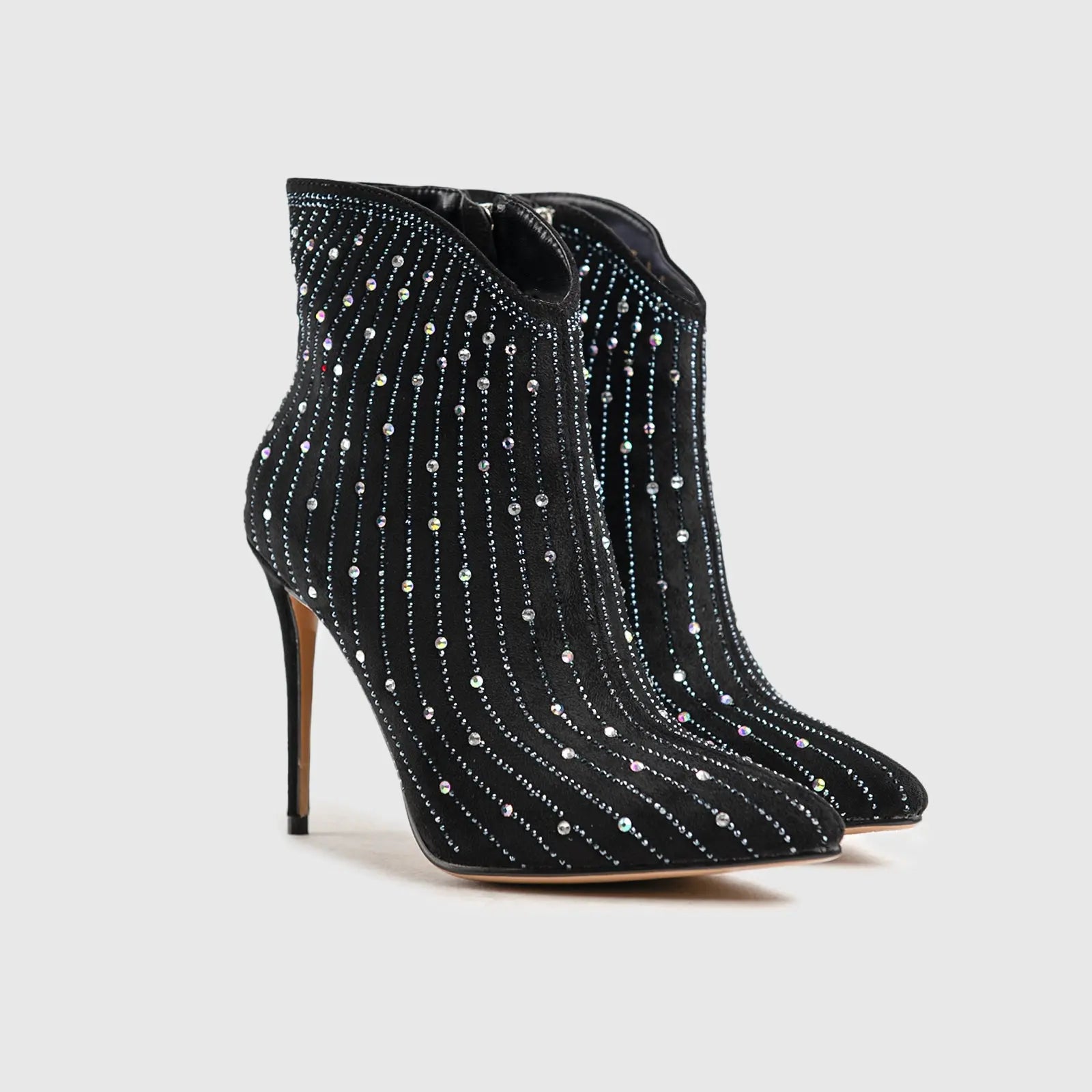 Dress Ankle Boots Black Car022