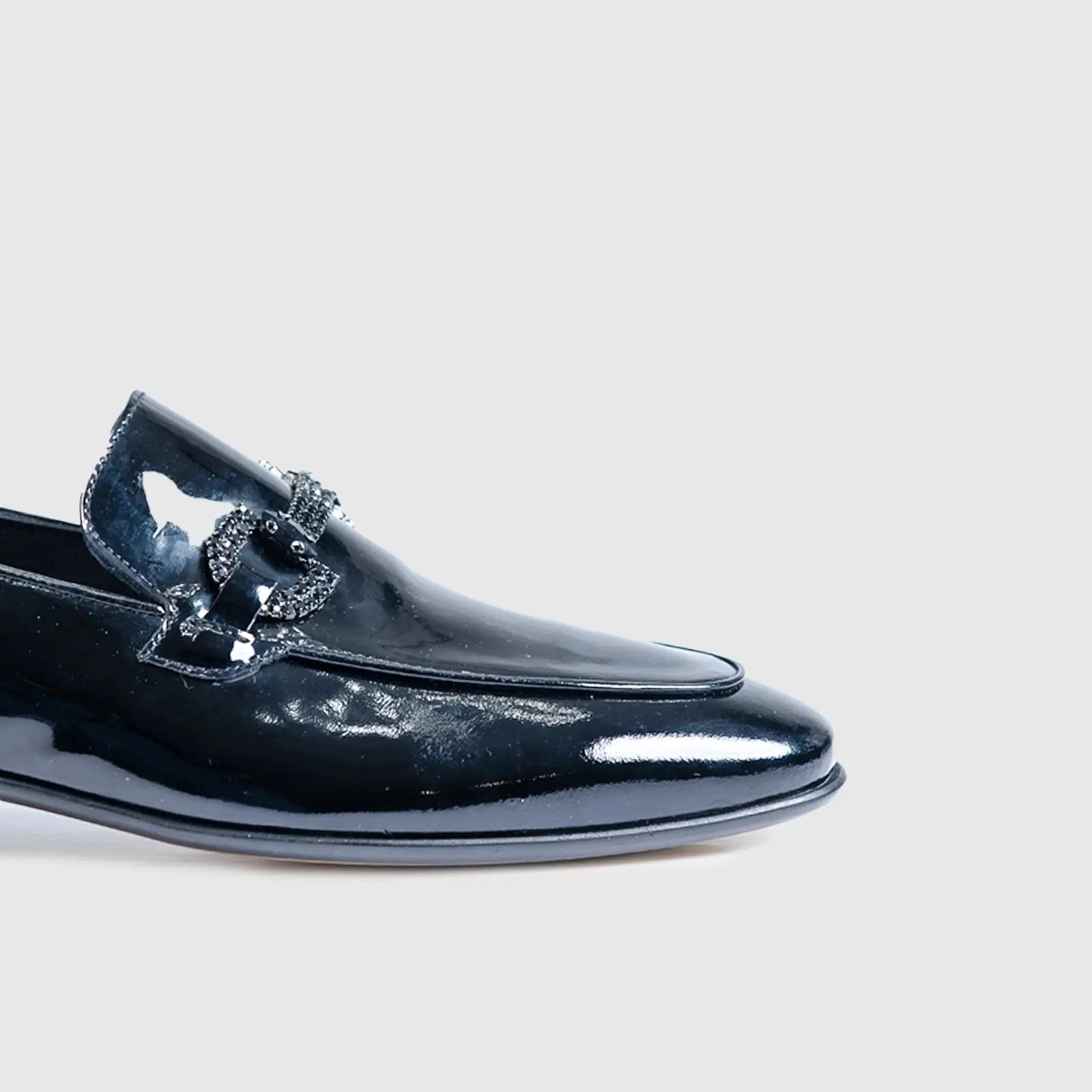 Dress Loafers 8525-1 Black Patent