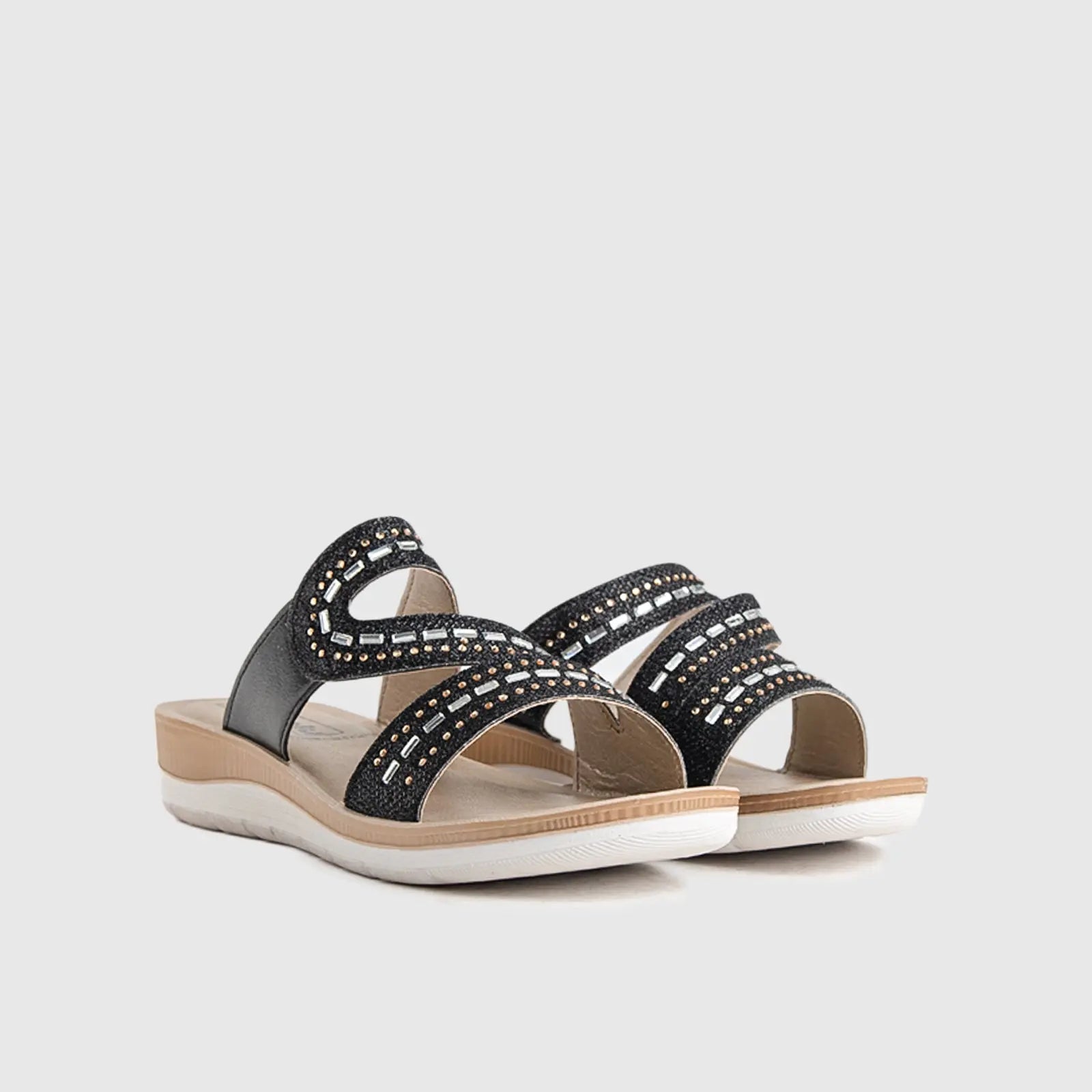 Ladies Comfort Sandals BV025 Black