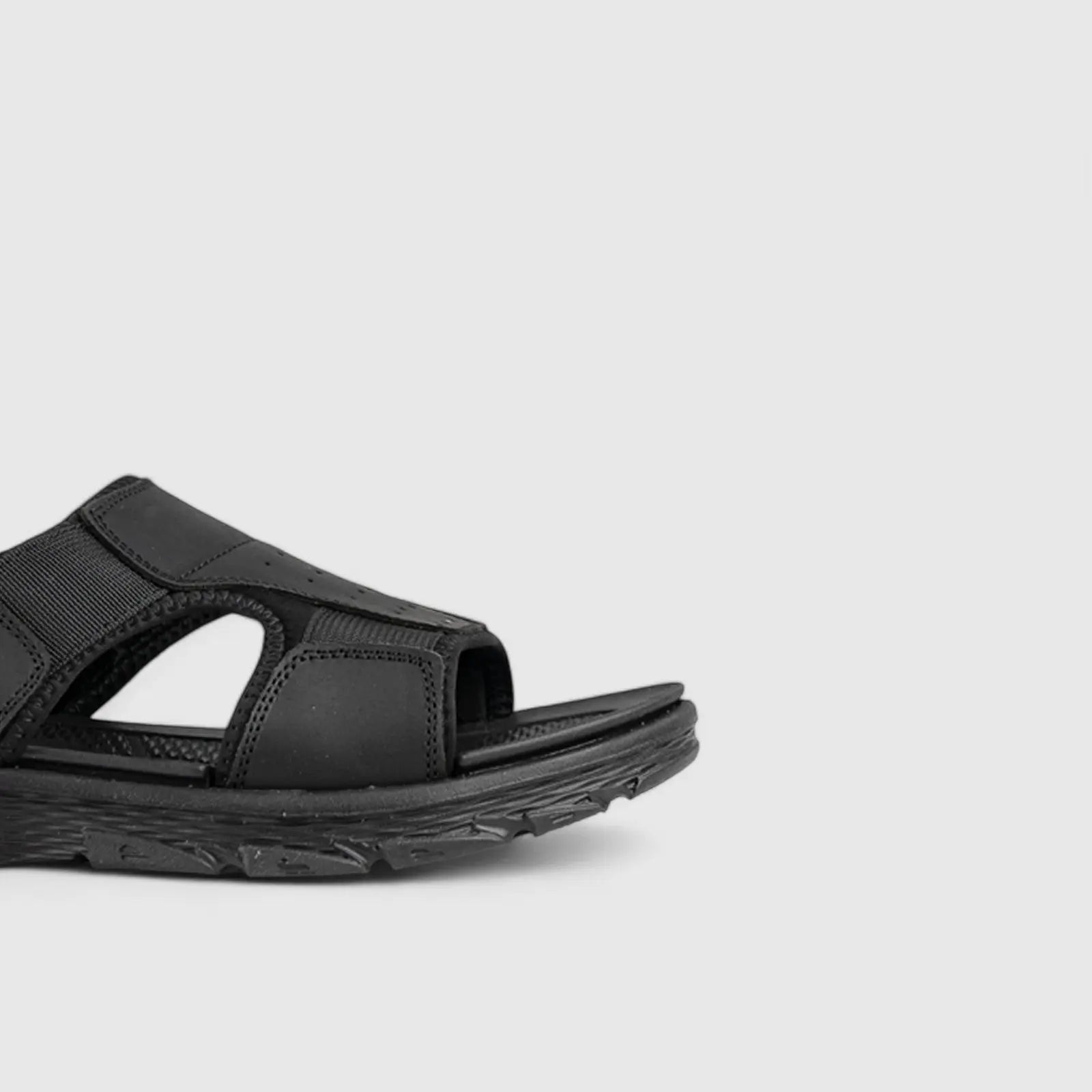 Charlie Comfort Slide Sandal Black 00878