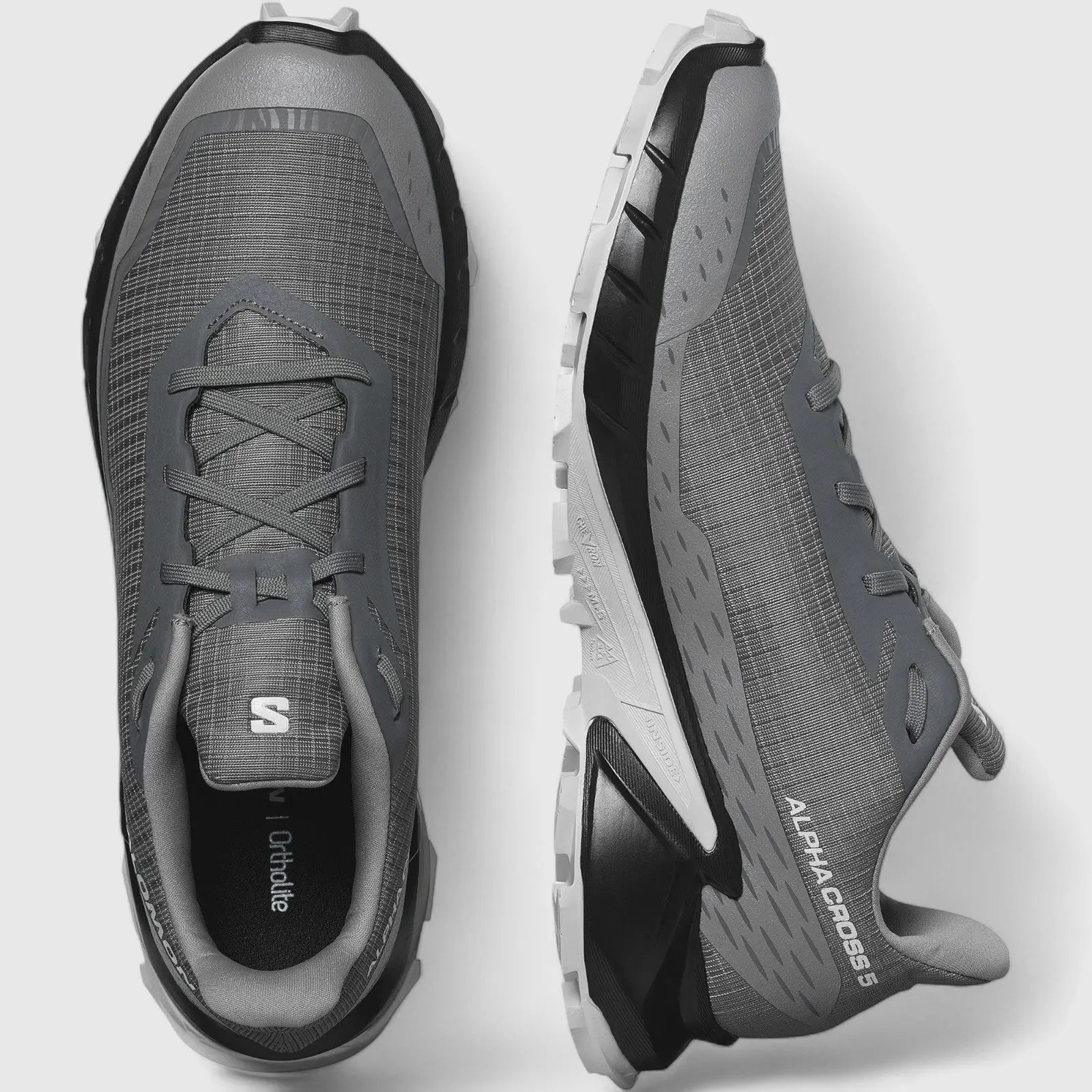 Alphacross 5 Mens Pewter Black Ghost Grey 473133