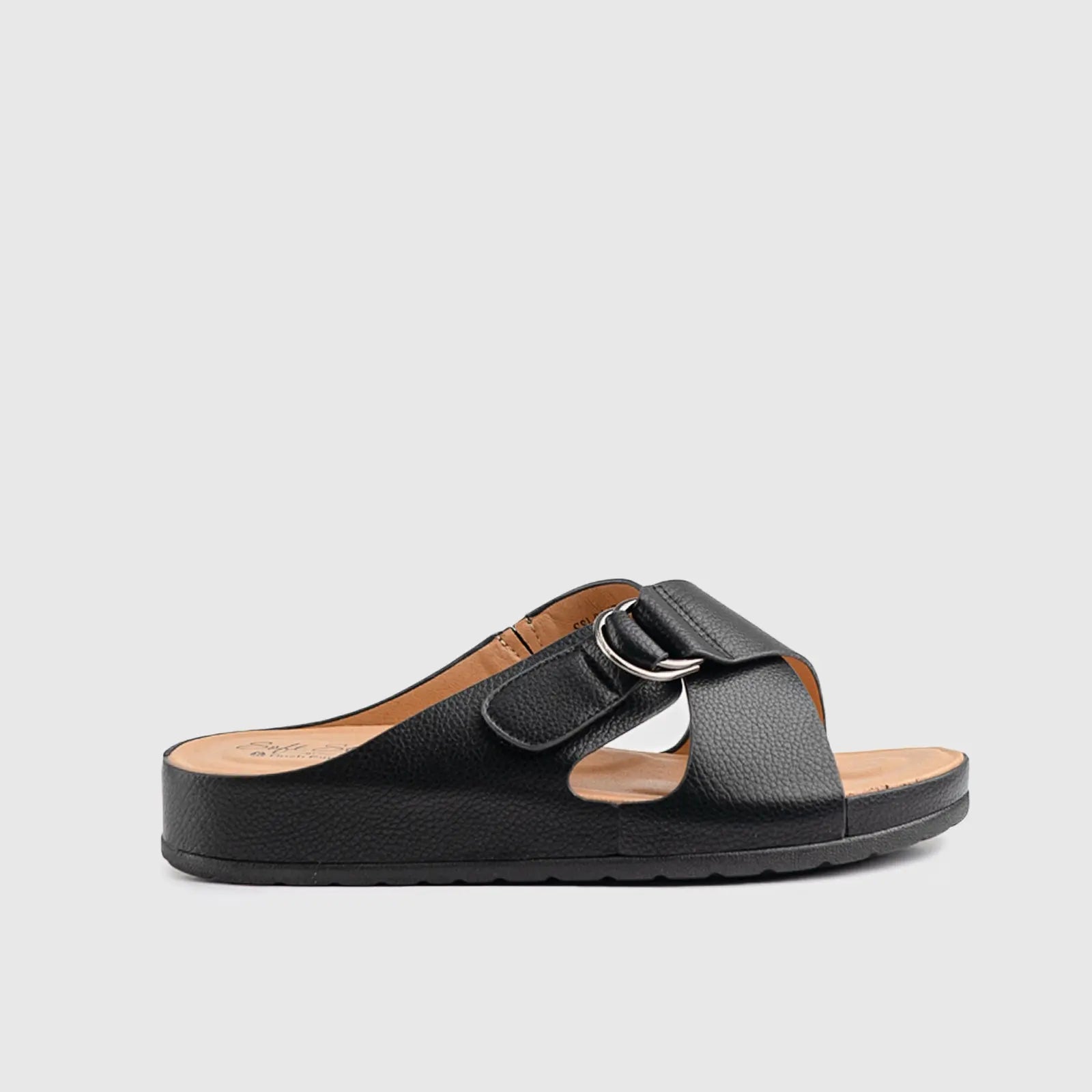 Soft Style Tanika Push In Sandal Black 01478