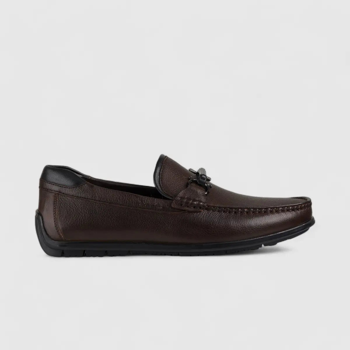 Formales Leather Loafers Brown 2137A-13