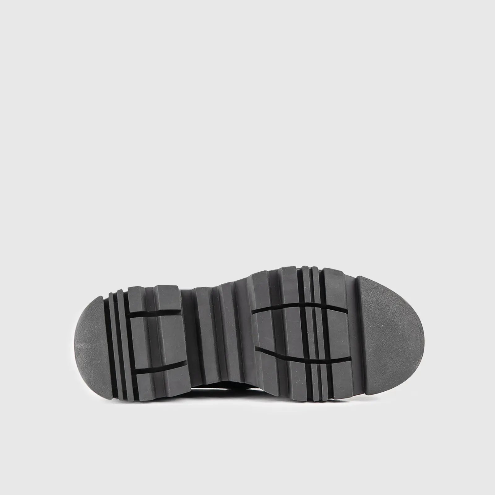 Chunky Sole Loafers Black 1804