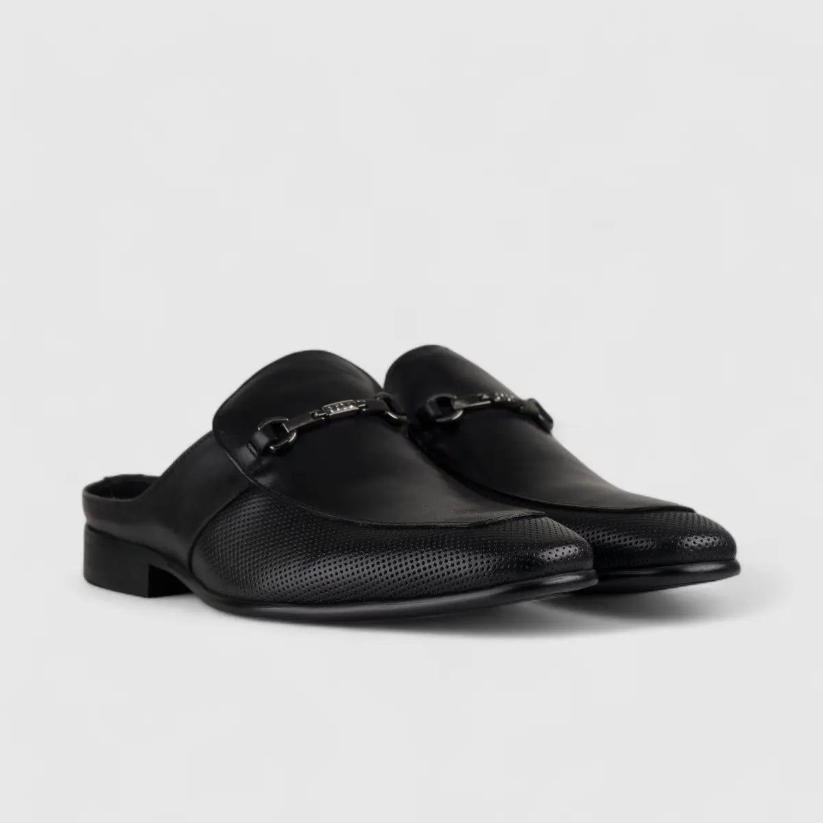 Formales Slip On Open Back Black AS2302