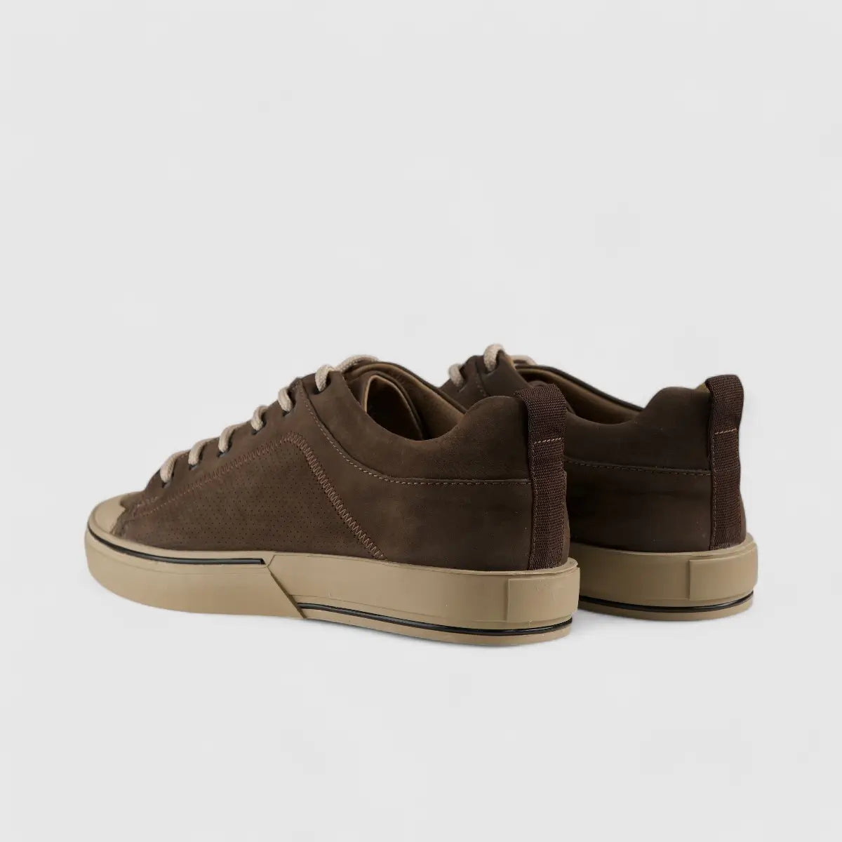 Bulletti Lace Up Sneaker Brown 152-17134