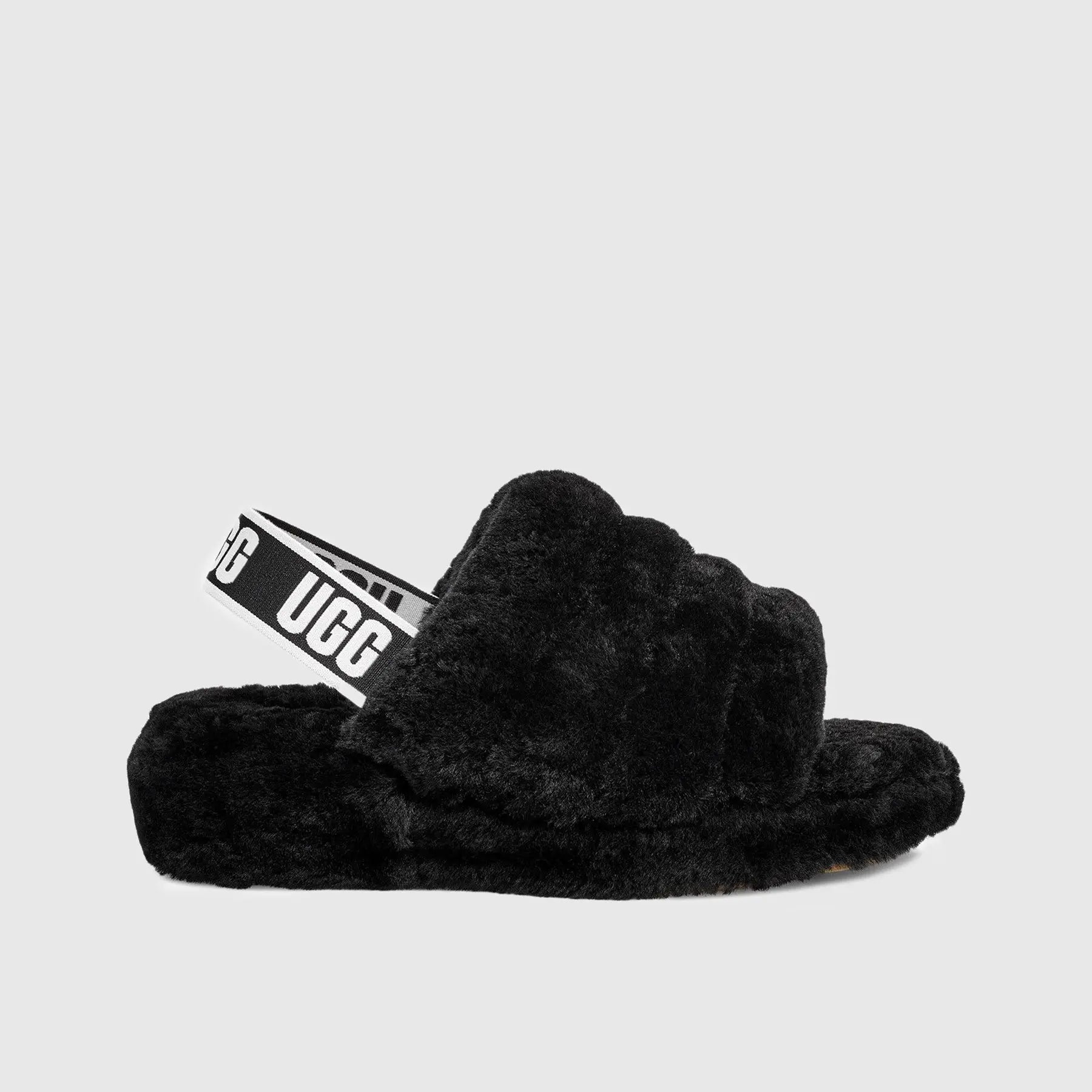 Ugg Fluff Yeah Slide Black 1095119
